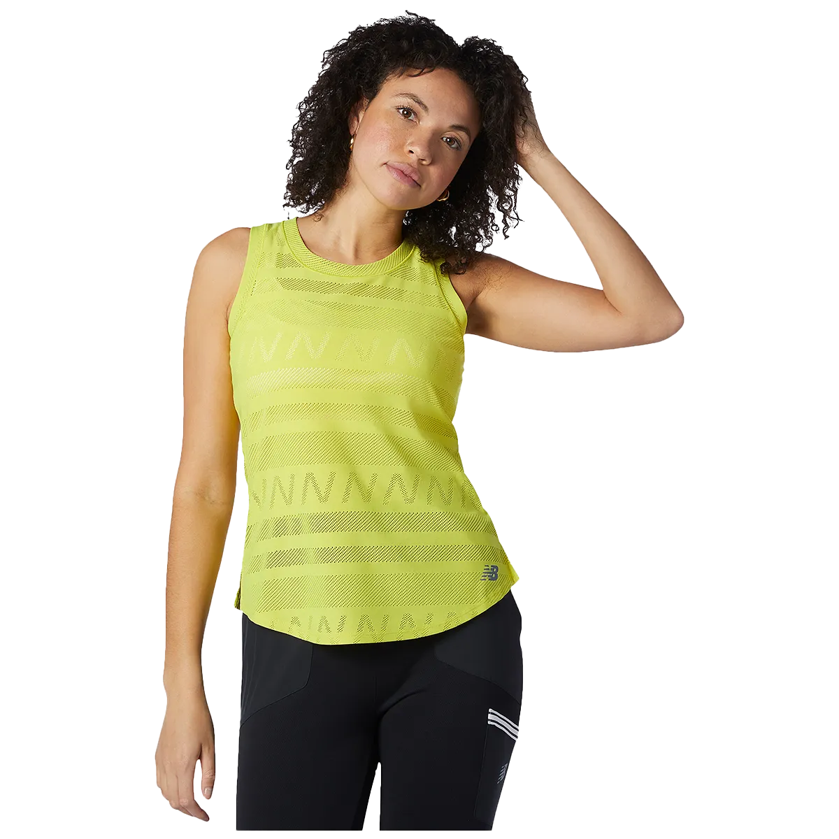 New Balance Women's Q Speed Fuel Jacquard Tank
