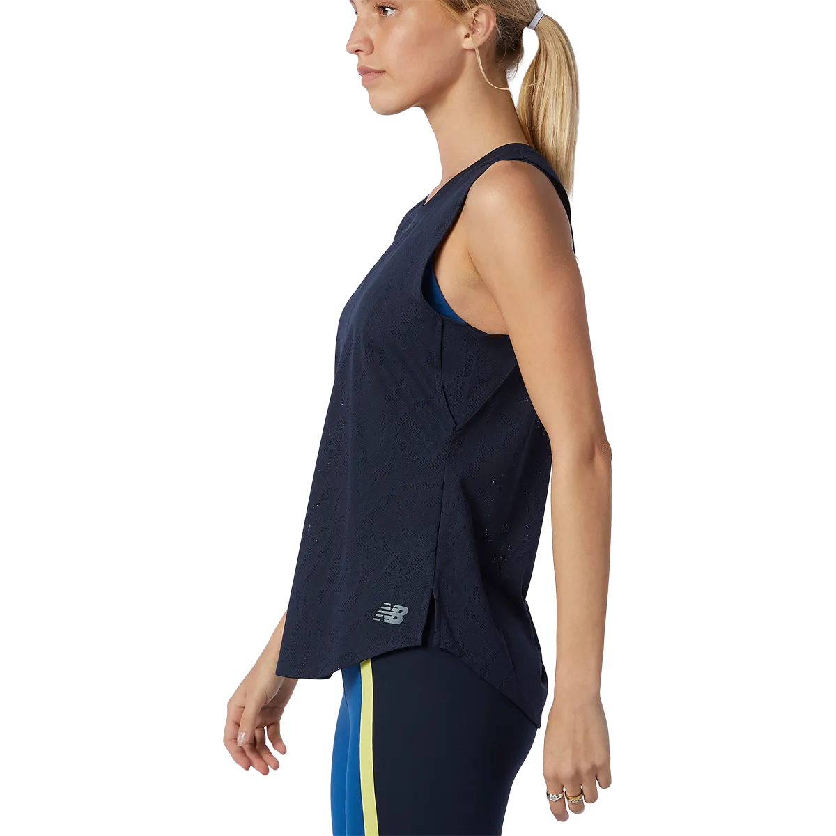 New Balance Women's Q Speed Fuel Jacquard Tank