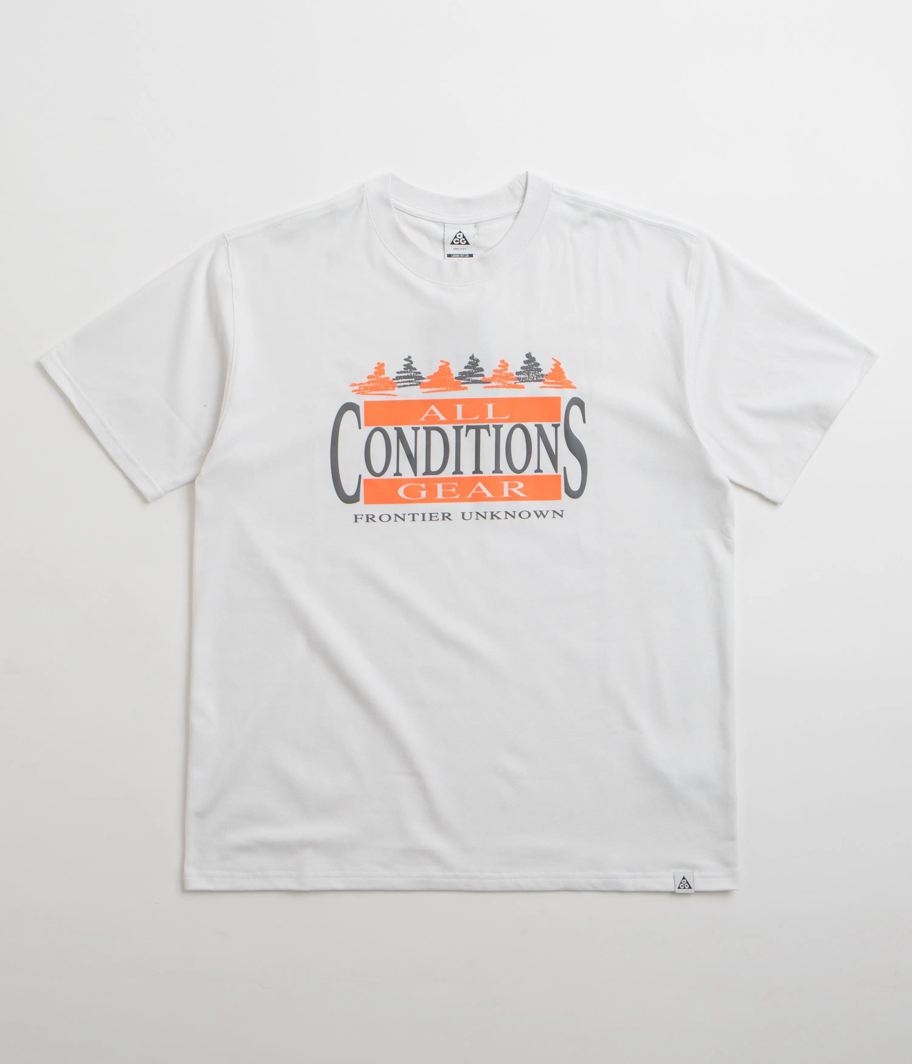 Nike ACG Frontier T-Shirt - Summit White Nike ACG Outdoor Clothing