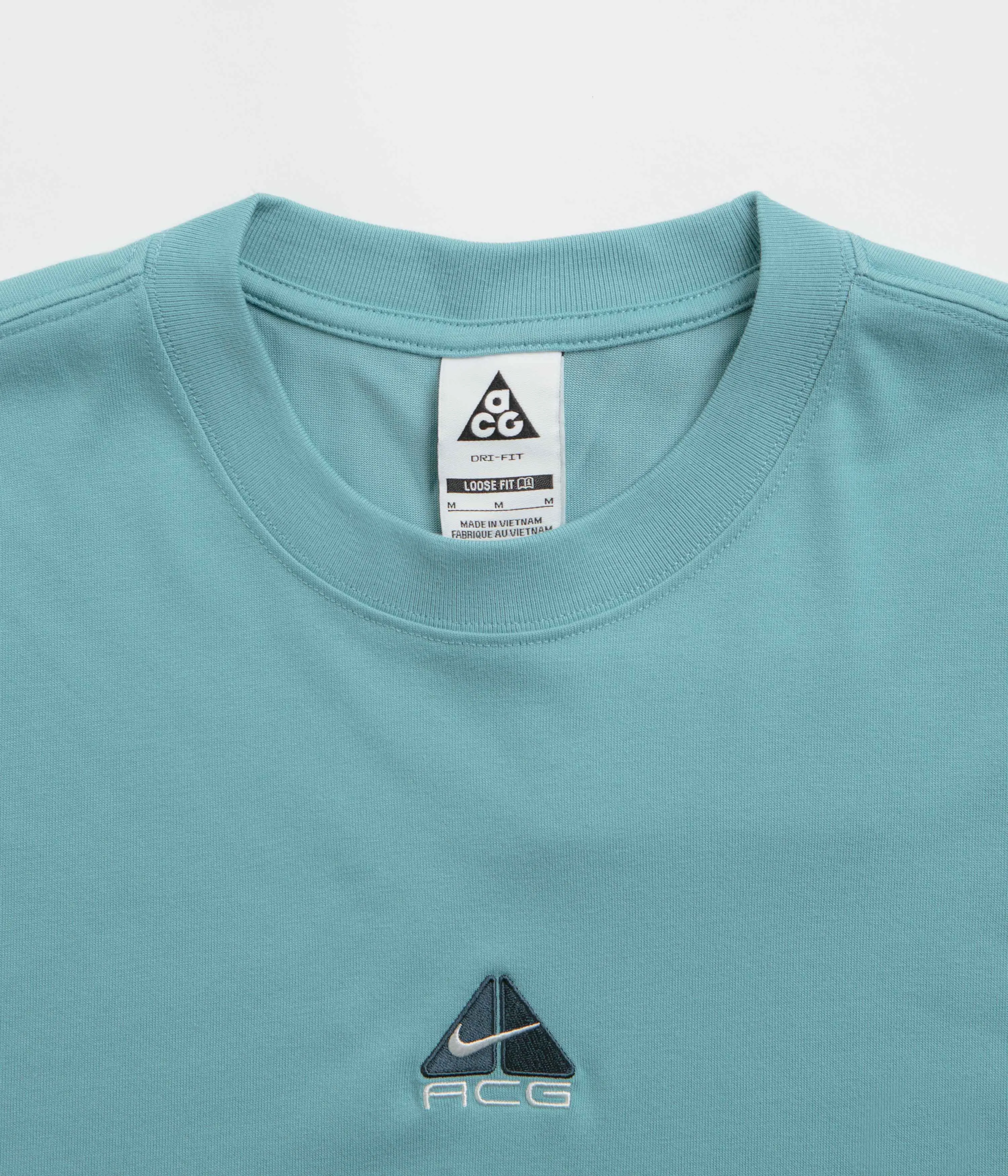 Nike ACG Lungs Long Sleeve T-Shirt - Denim Turquoise Nike ACG Outdoor Clothing