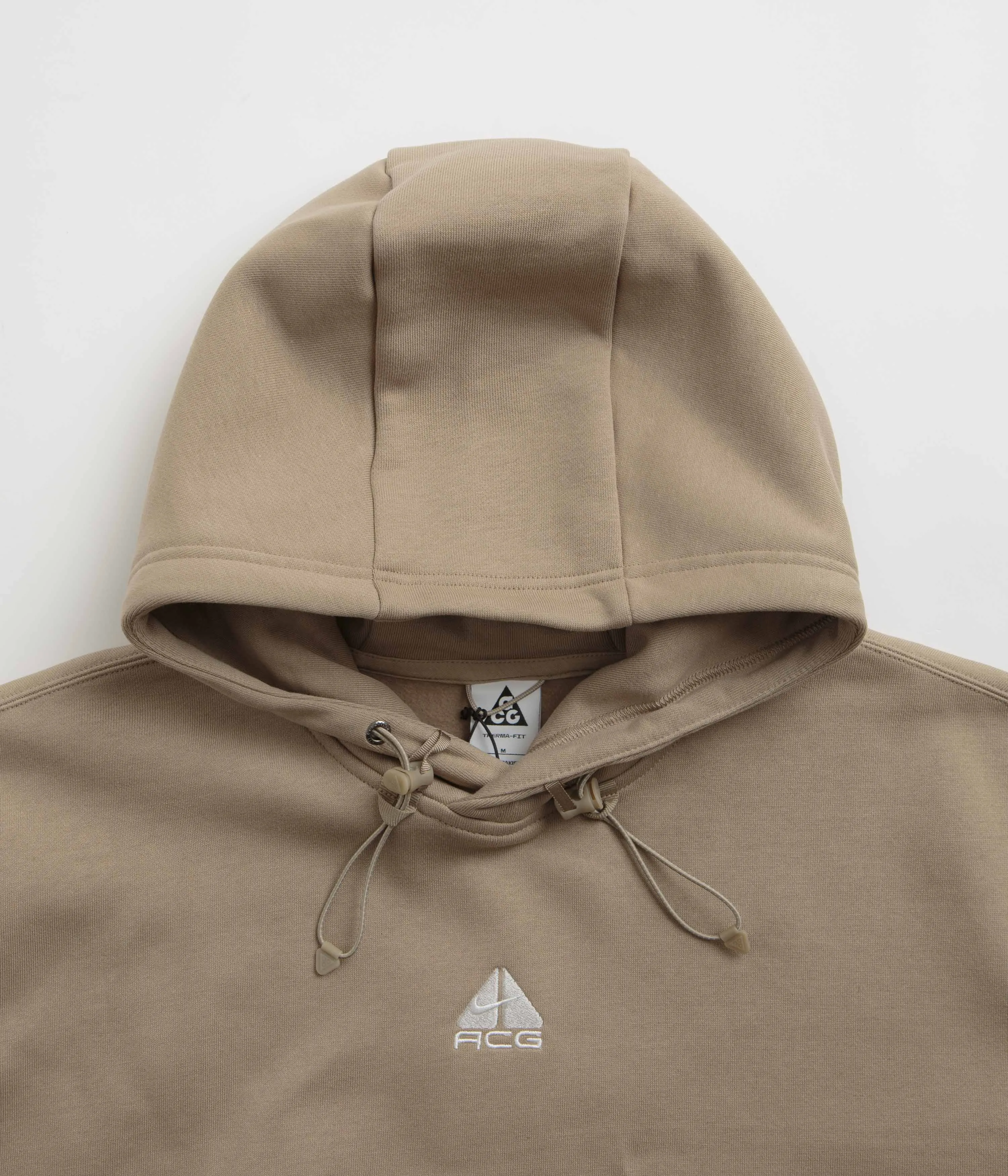 Nike ACG Therma-FIT Fleece Hoodie - Khaki / Khaki Nike ACG Outdoor Clothing