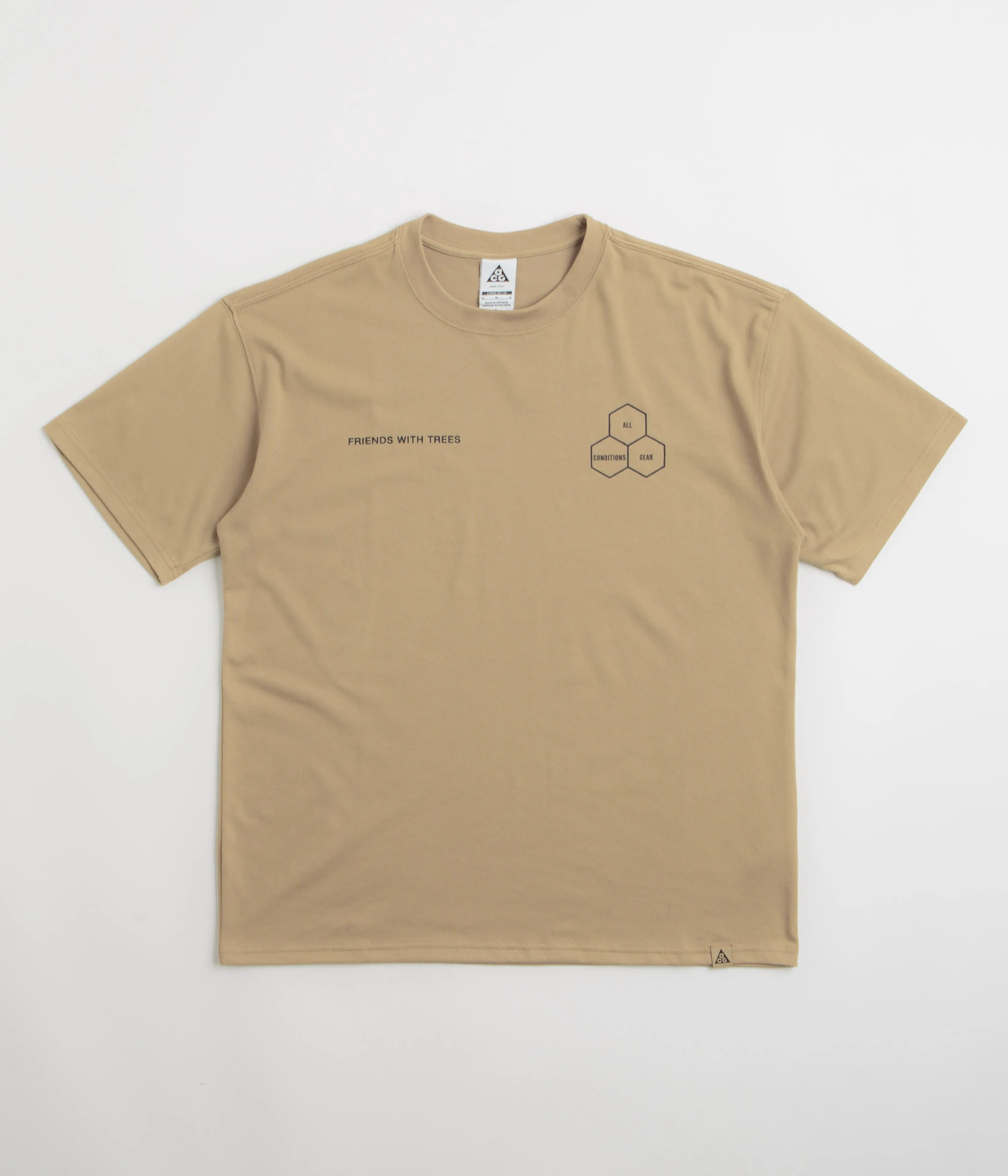 Nike ACG Walk Tree T-Shirt - Parachute Beige Nike ACG Outdoor Clothing