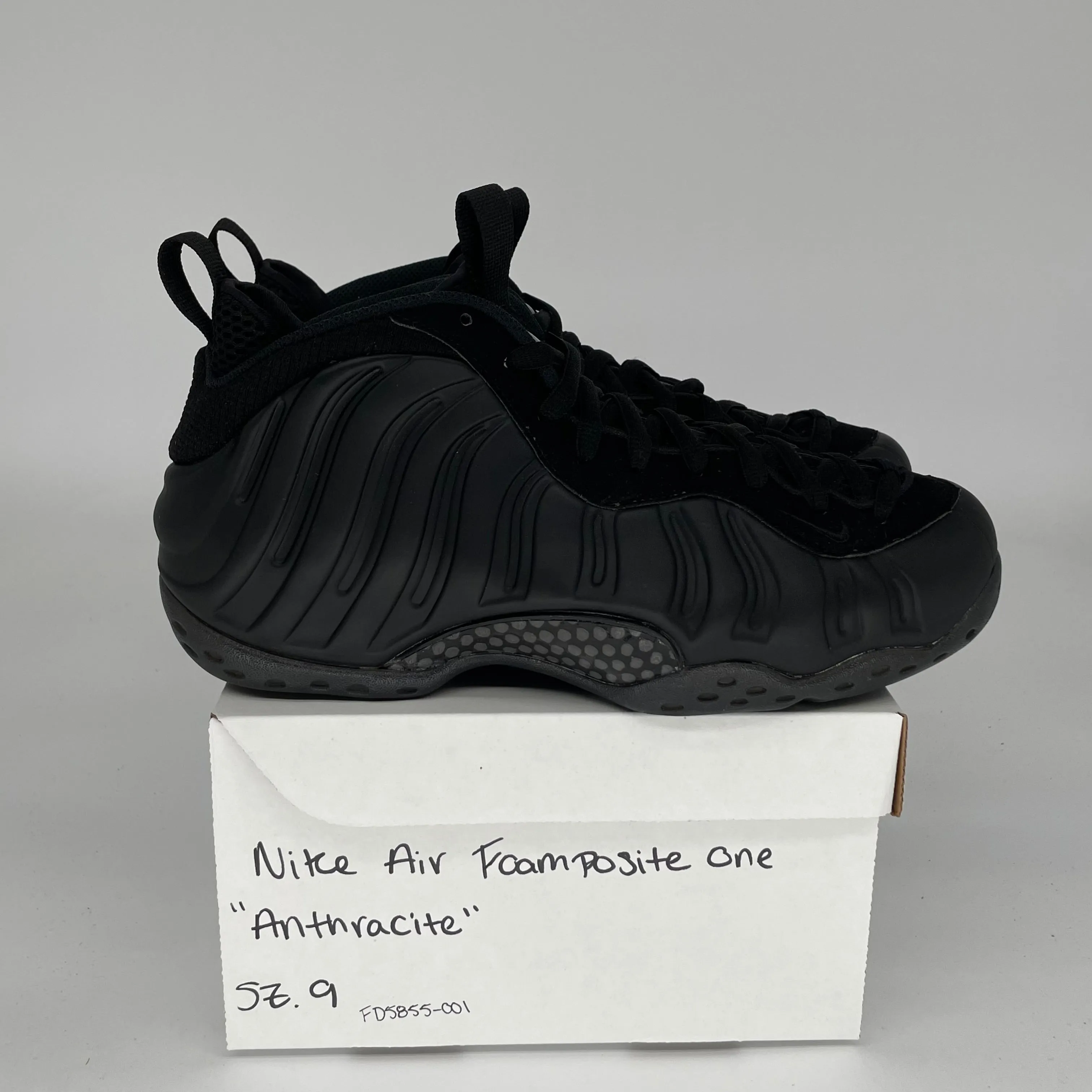 NIKE AIR FOAMPOSITE ONE ANTHRACITE SIZE 9 FD5855-001