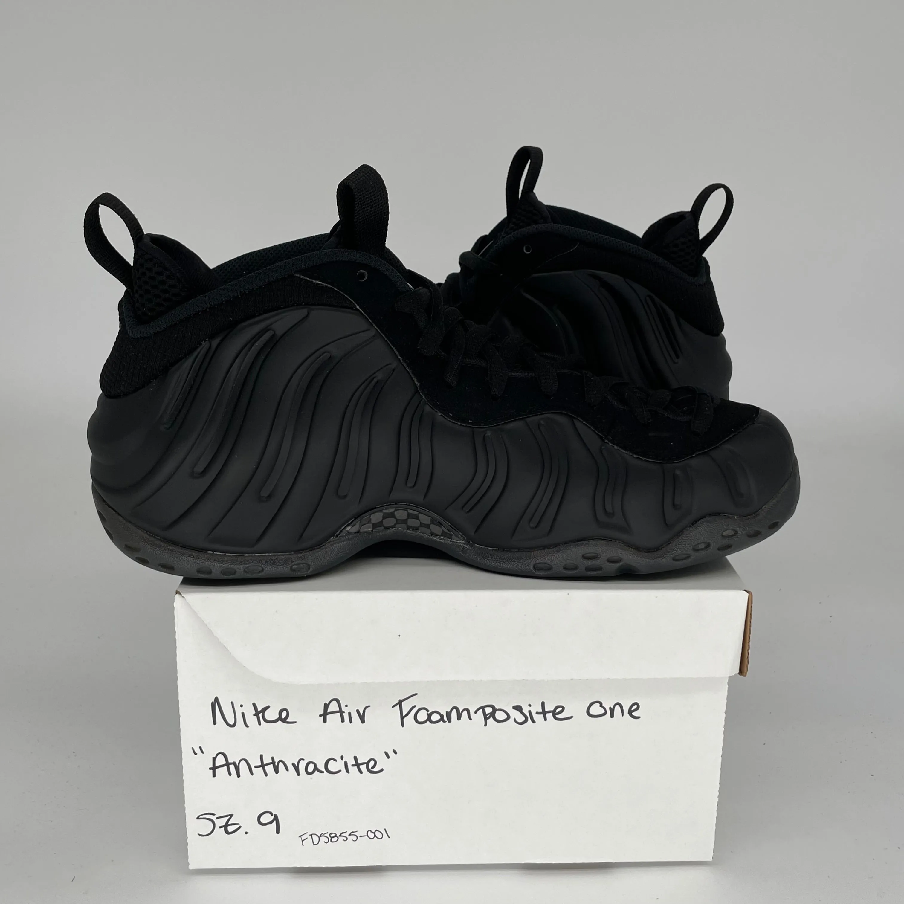 NIKE AIR FOAMPOSITE ONE ANTHRACITE SIZE 9 FD5855-001