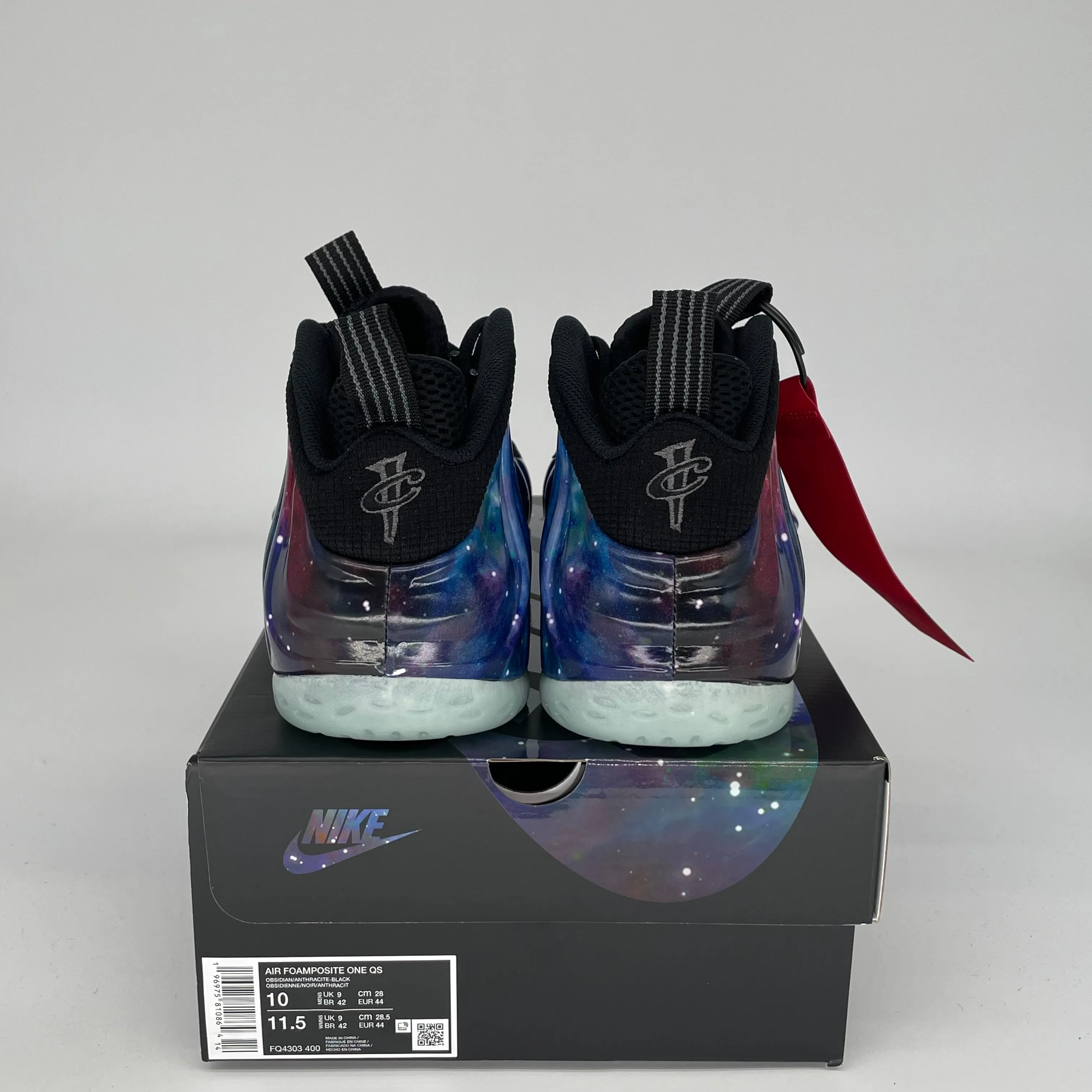 NIKE AIR FOAMPOSITE ONE GALAXY SIZE 10 FQ4303-400