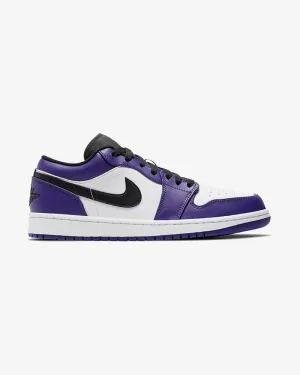 NIKE AIR JORDAN1 LOW COURT PURPLE WHITE