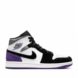 NIKE AIR JORDAN1 MID SE VARSITY PURPLE UNION US8.5M / US10W / EU42