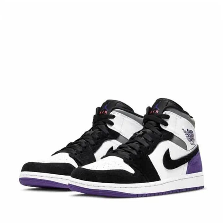 NIKE AIR JORDAN1 MID SE VARSITY PURPLE UNION US8.5M / US10W / EU42