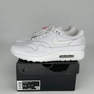 NIKE AIR MAX 1 SUPREME WHITE SIZE 11 HF8813-100