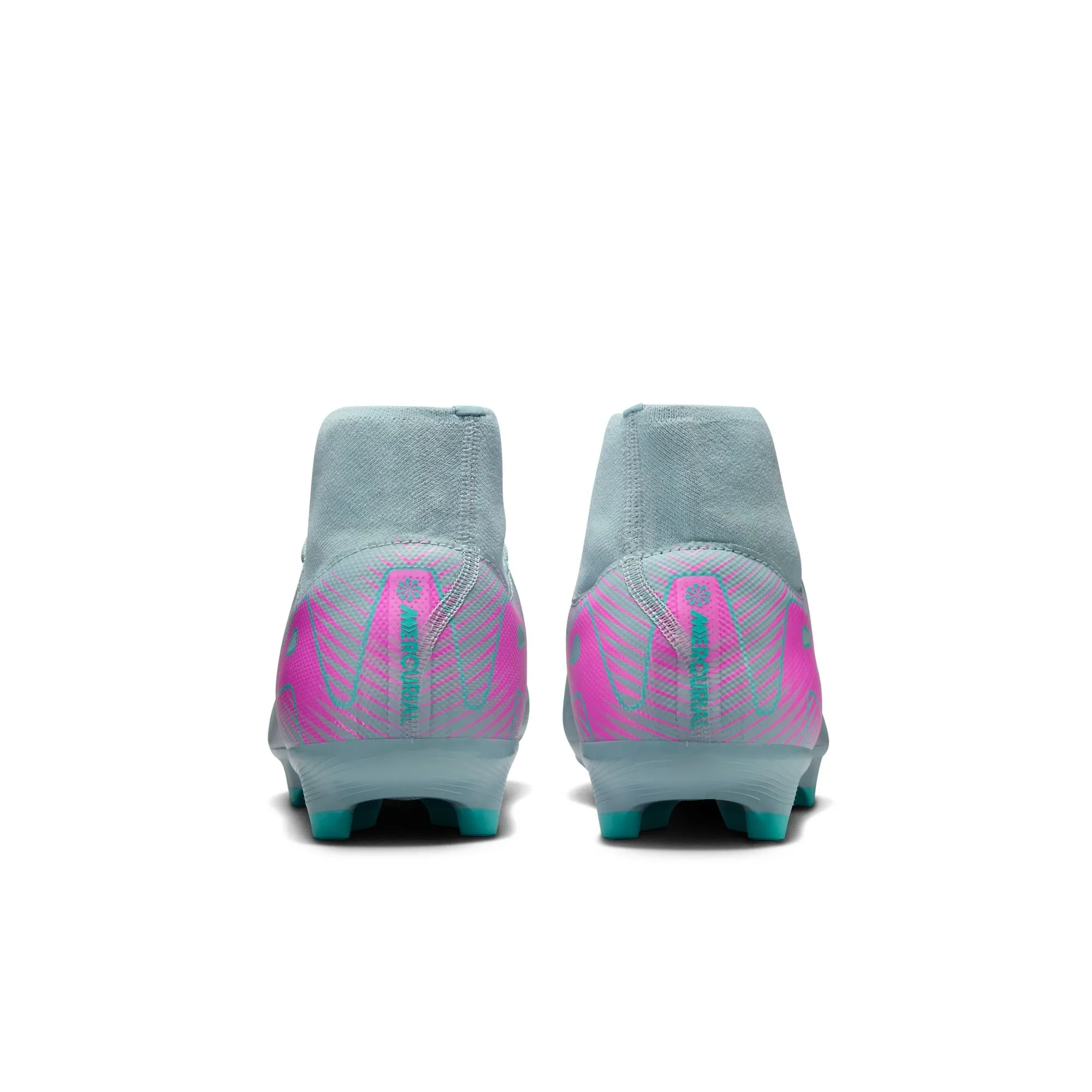 Nike Air Zoom Mercurial Superfly 10 Academy FG Firm Soccer Shoes - Ocean Cube/Pink Blast