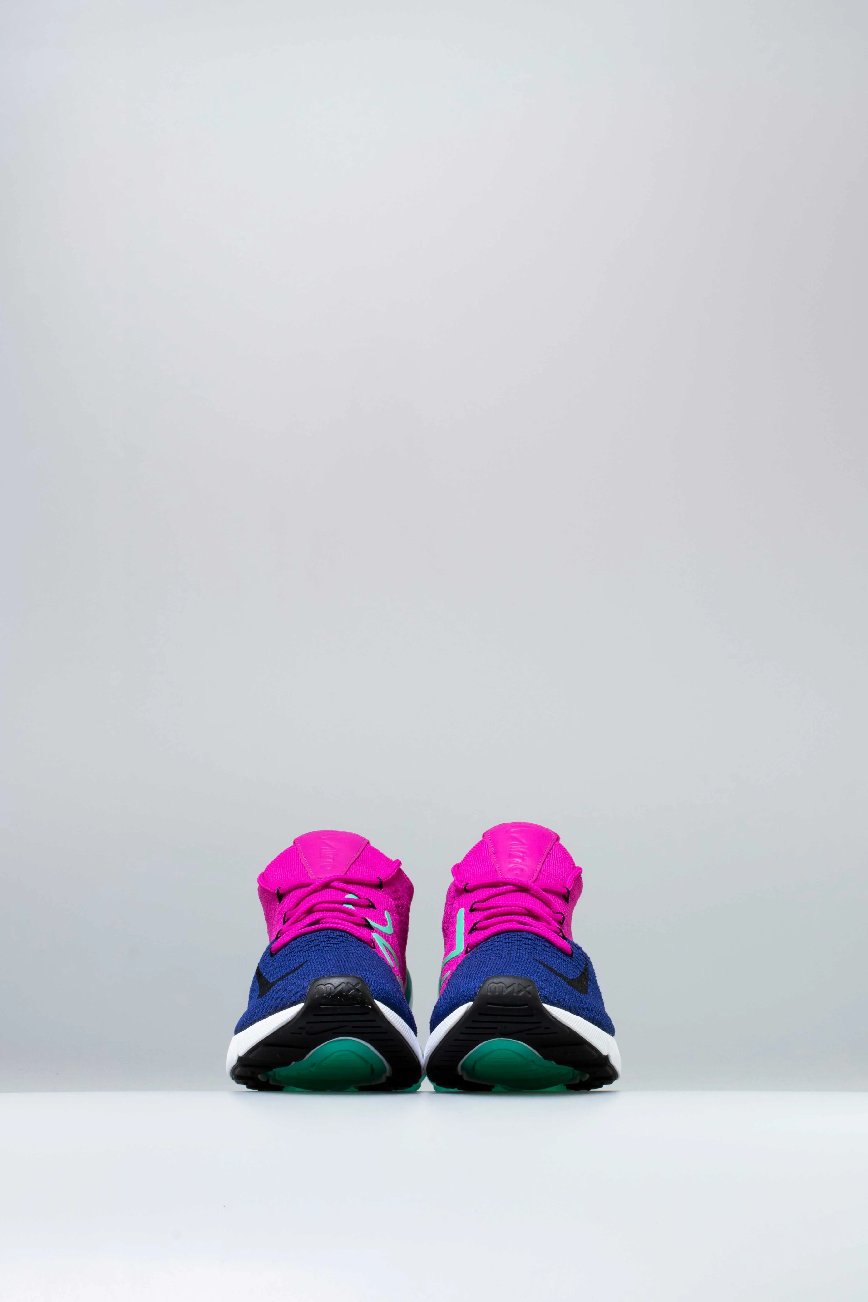 Nike Clothing Air Max 270 Flyknit Mens Shoe -  Deep Royal Blue/Black/Fuchsia Flash