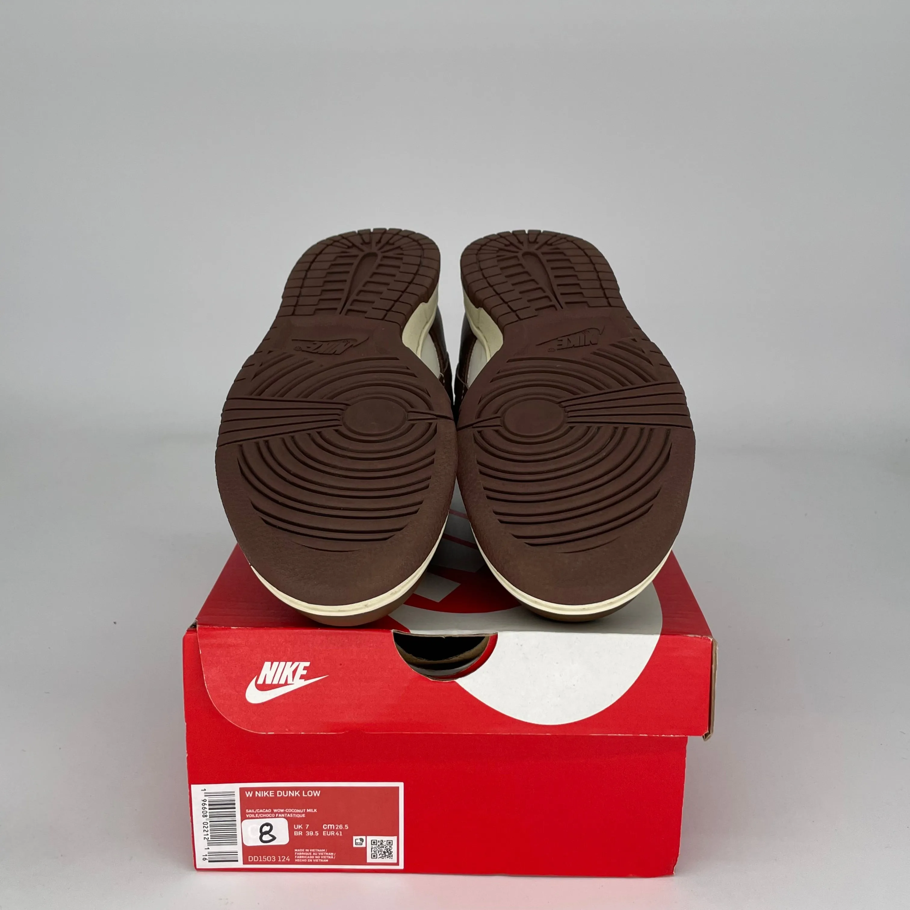 NIKE DUNK LOW CACAO WOW W SIZE 8/9.5W DD1503-124