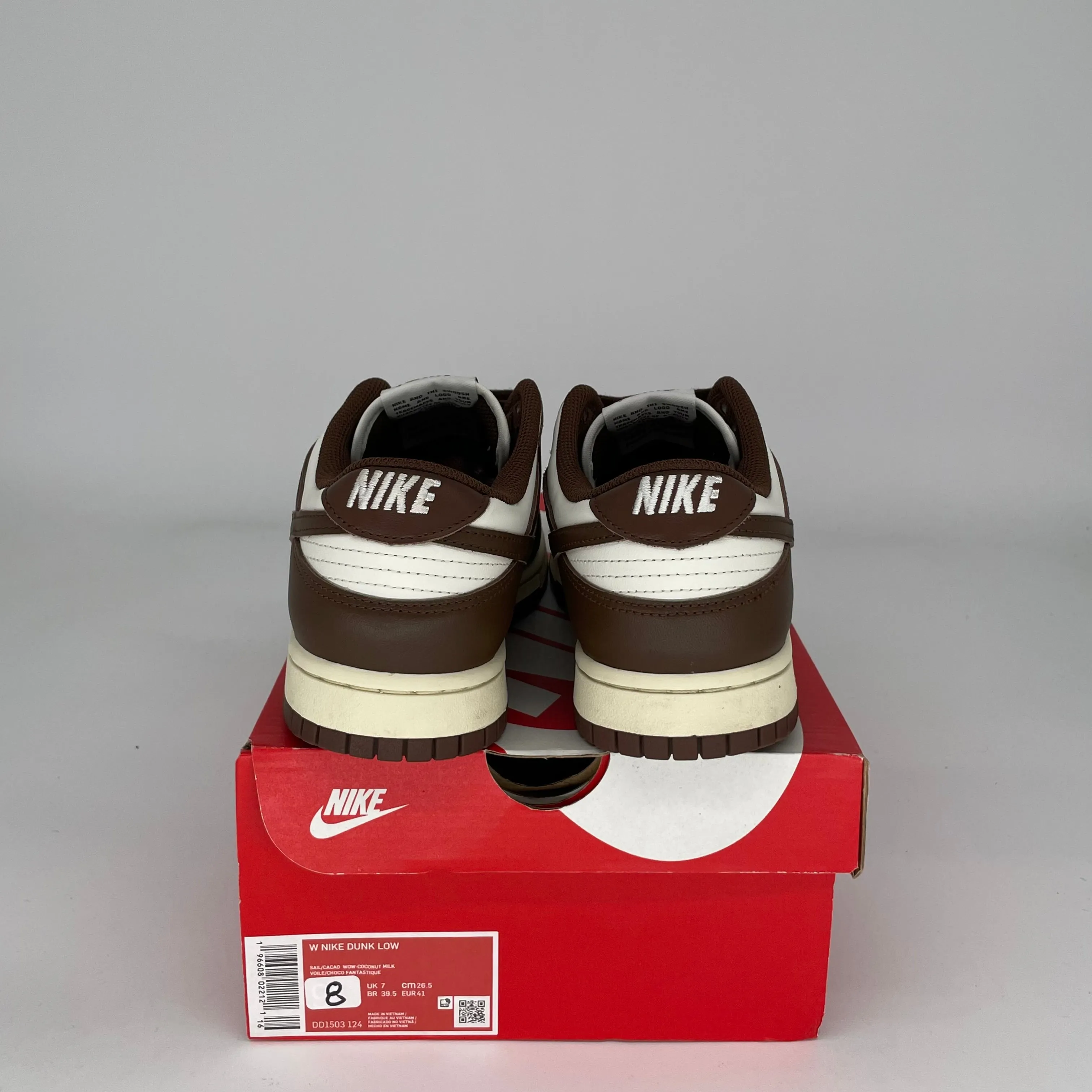 NIKE DUNK LOW CACAO WOW W SIZE 8/9.5W DD1503-124