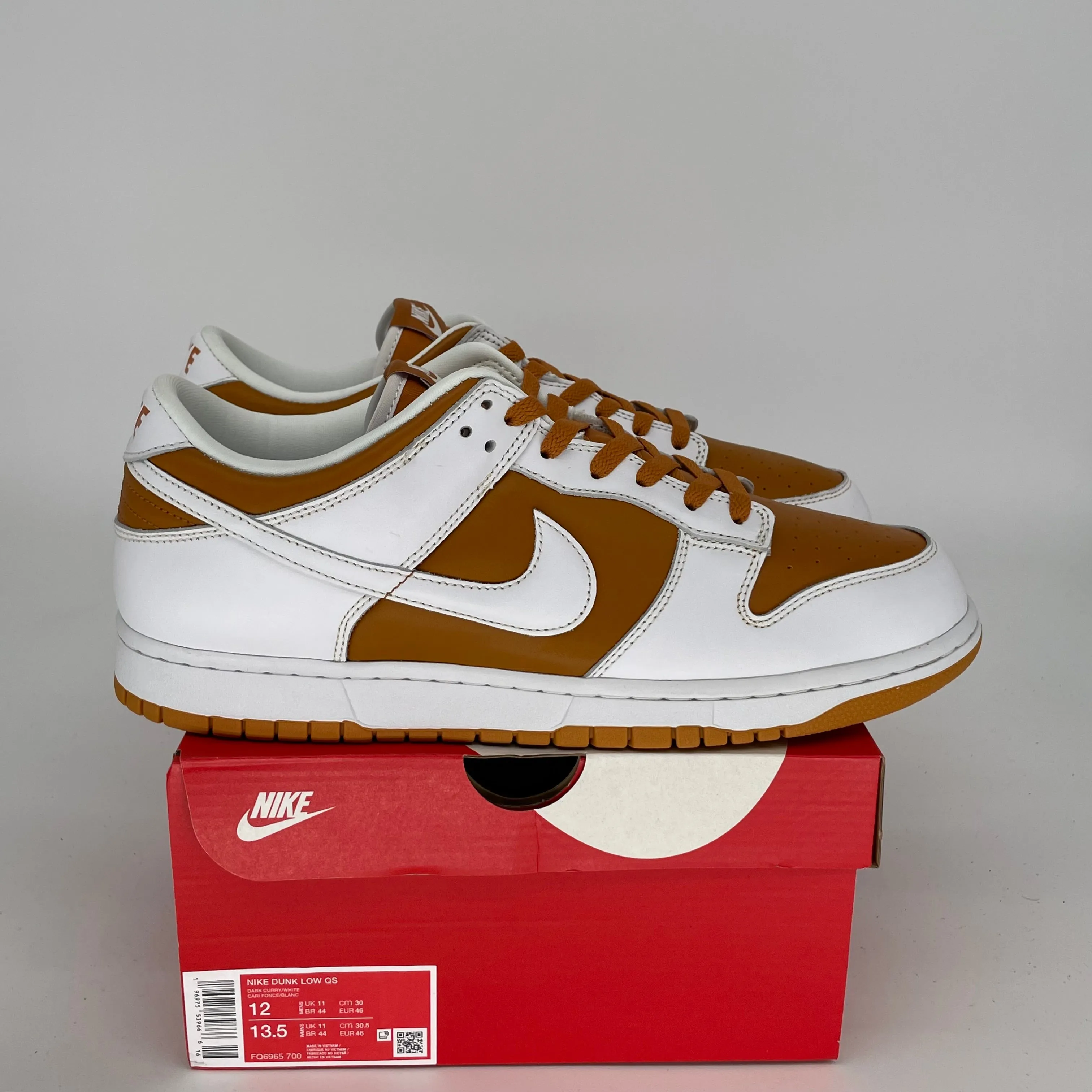 NIKE DUNK LOW CO JP REVERSE CURRY SIZE 12 FQ6965-700