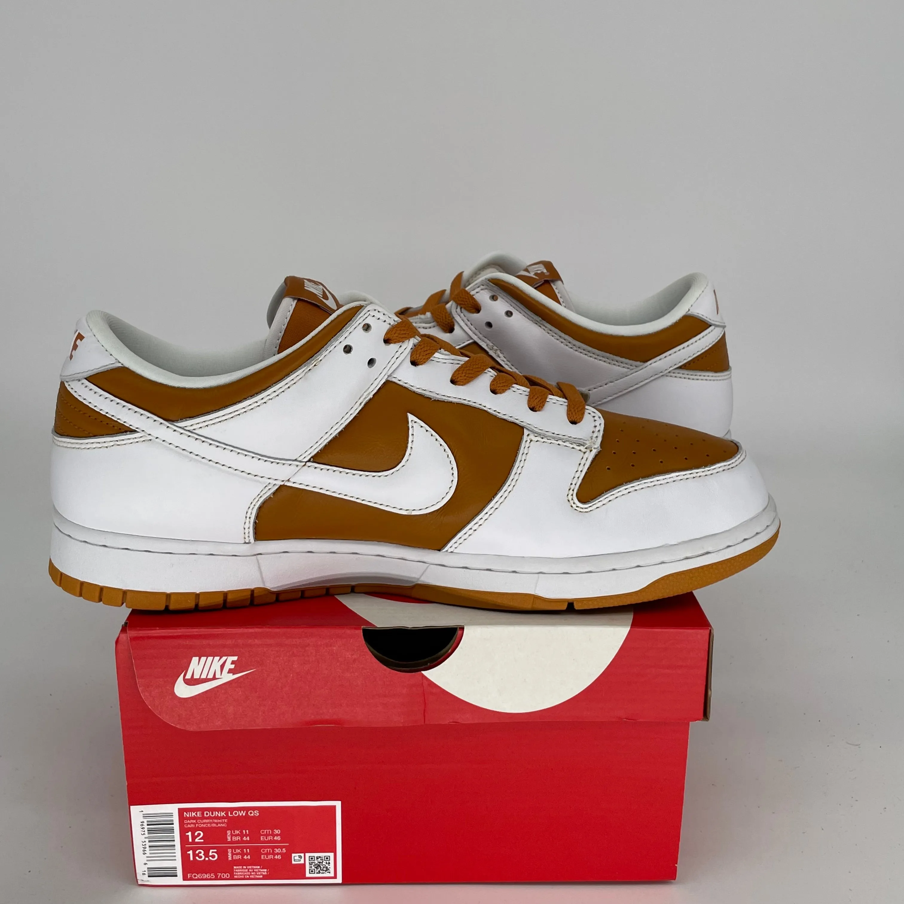NIKE DUNK LOW CO JP REVERSE CURRY SIZE 12 FQ6965-700