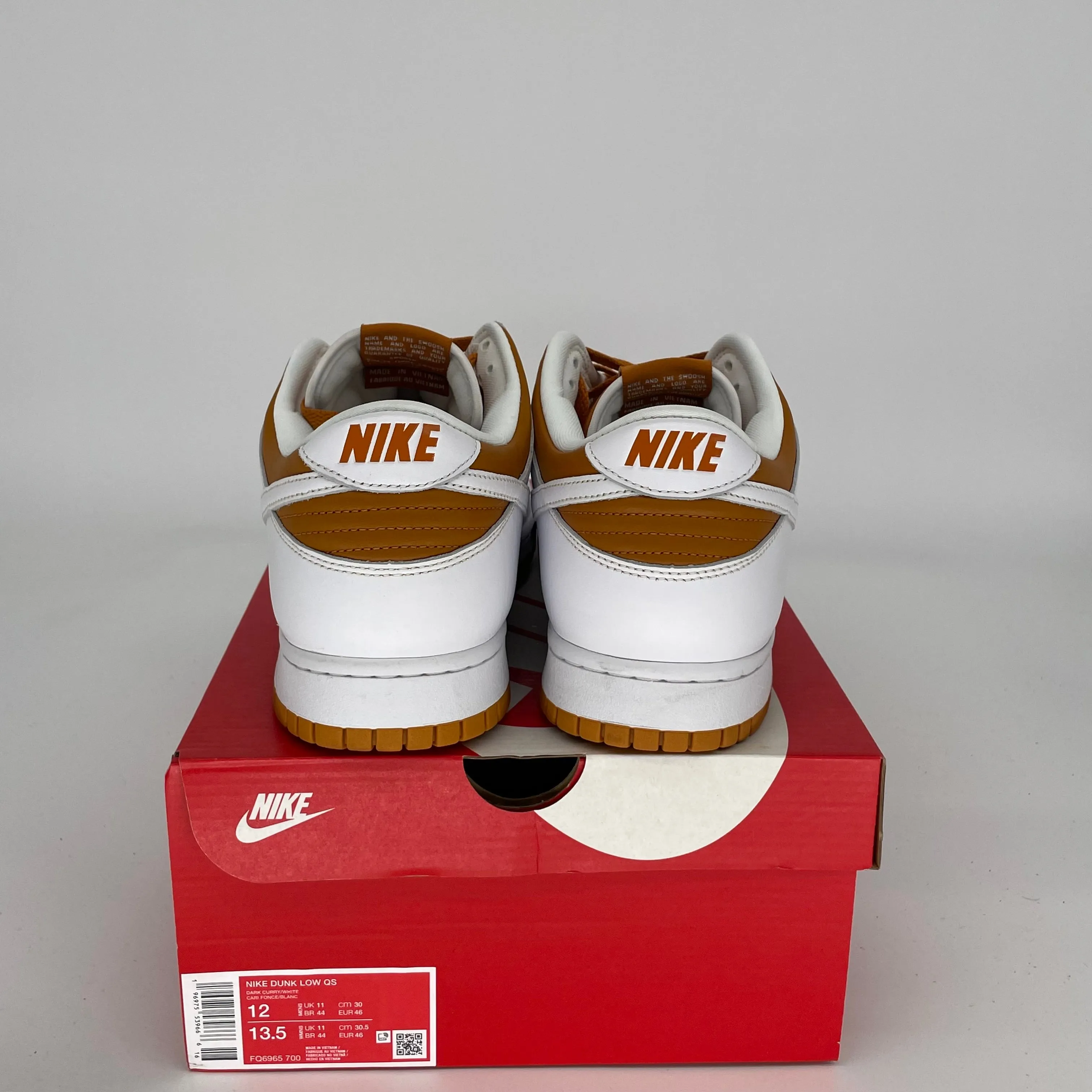 NIKE DUNK LOW CO JP REVERSE CURRY SIZE 12 FQ6965-700