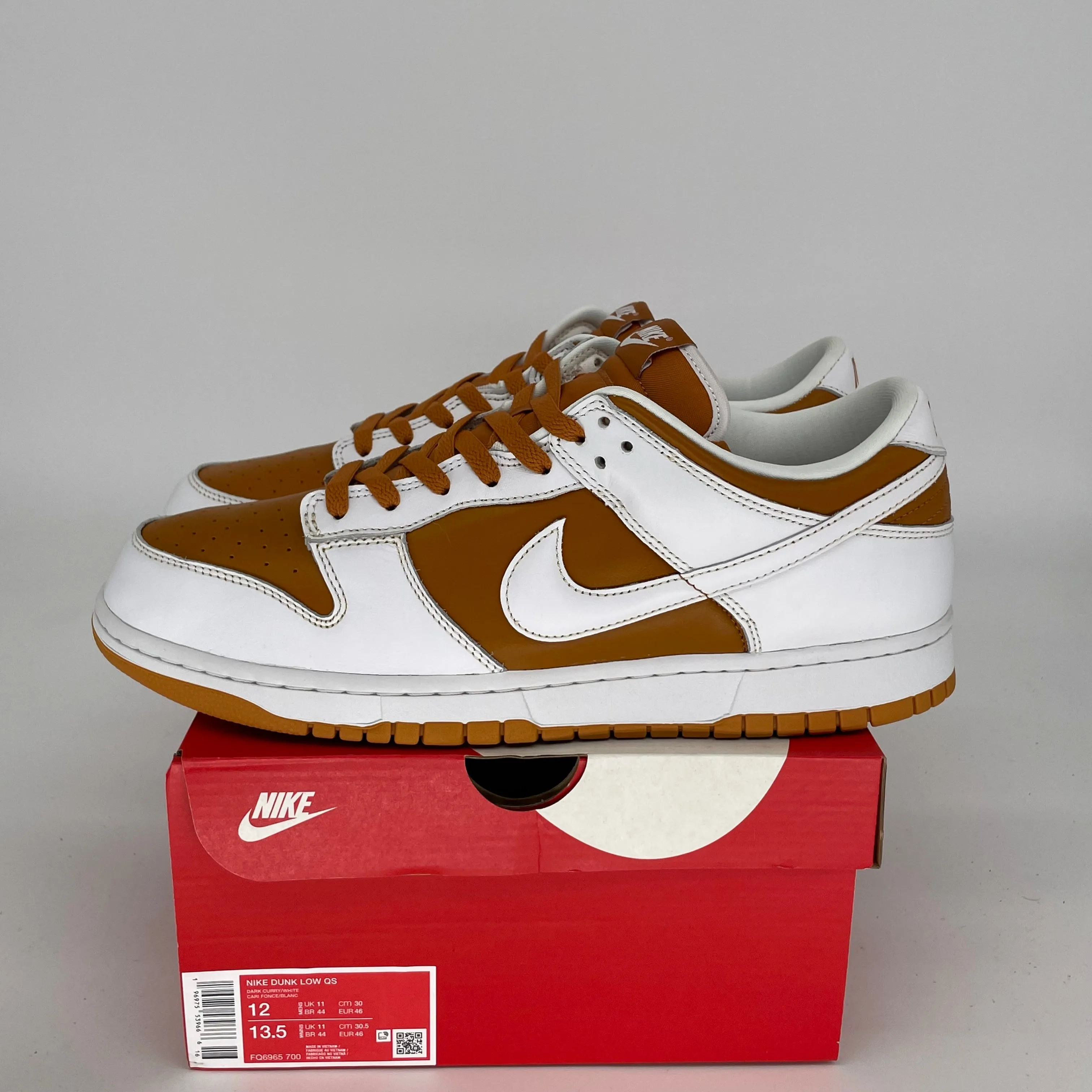 NIKE DUNK LOW CO JP REVERSE CURRY SIZE 12 FQ6965-700