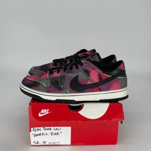 NIKE DUNK LOW GRAFFITI PINK SIZE 10 DM0108-002
