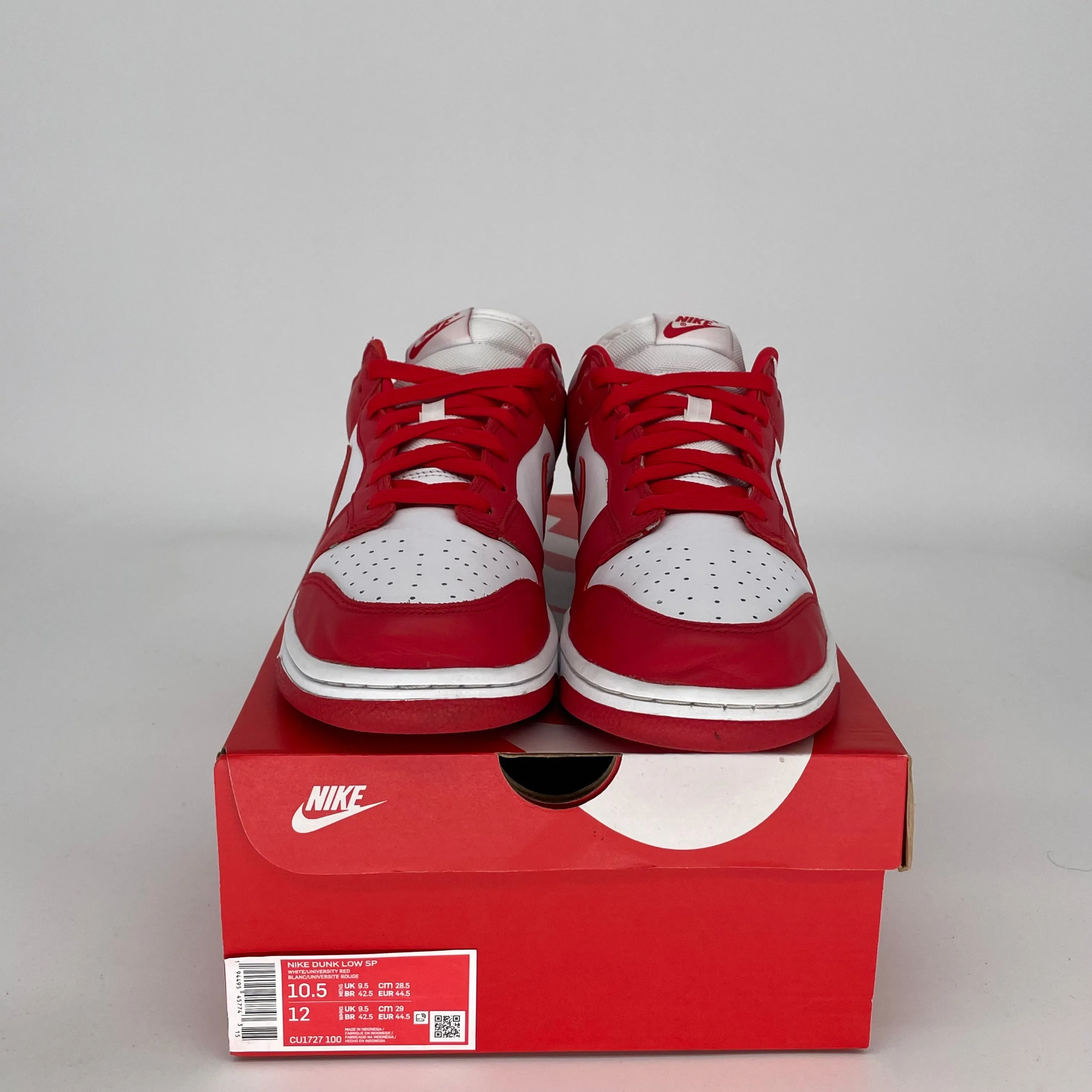NIKE DUNK LOW ST JOHNS SIZE 10.5 CU1727-100