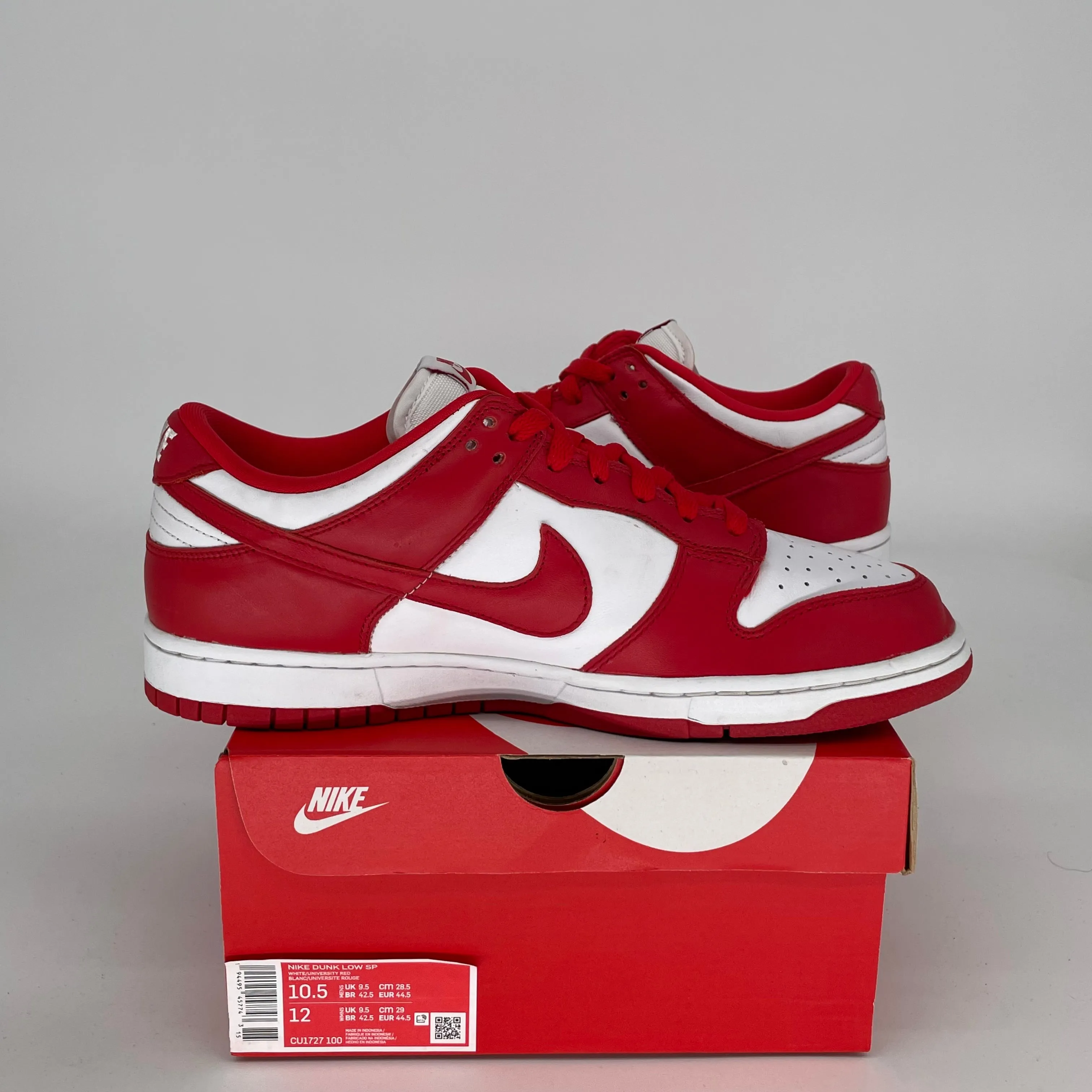 NIKE DUNK LOW ST JOHNS SIZE 10.5 CU1727-100