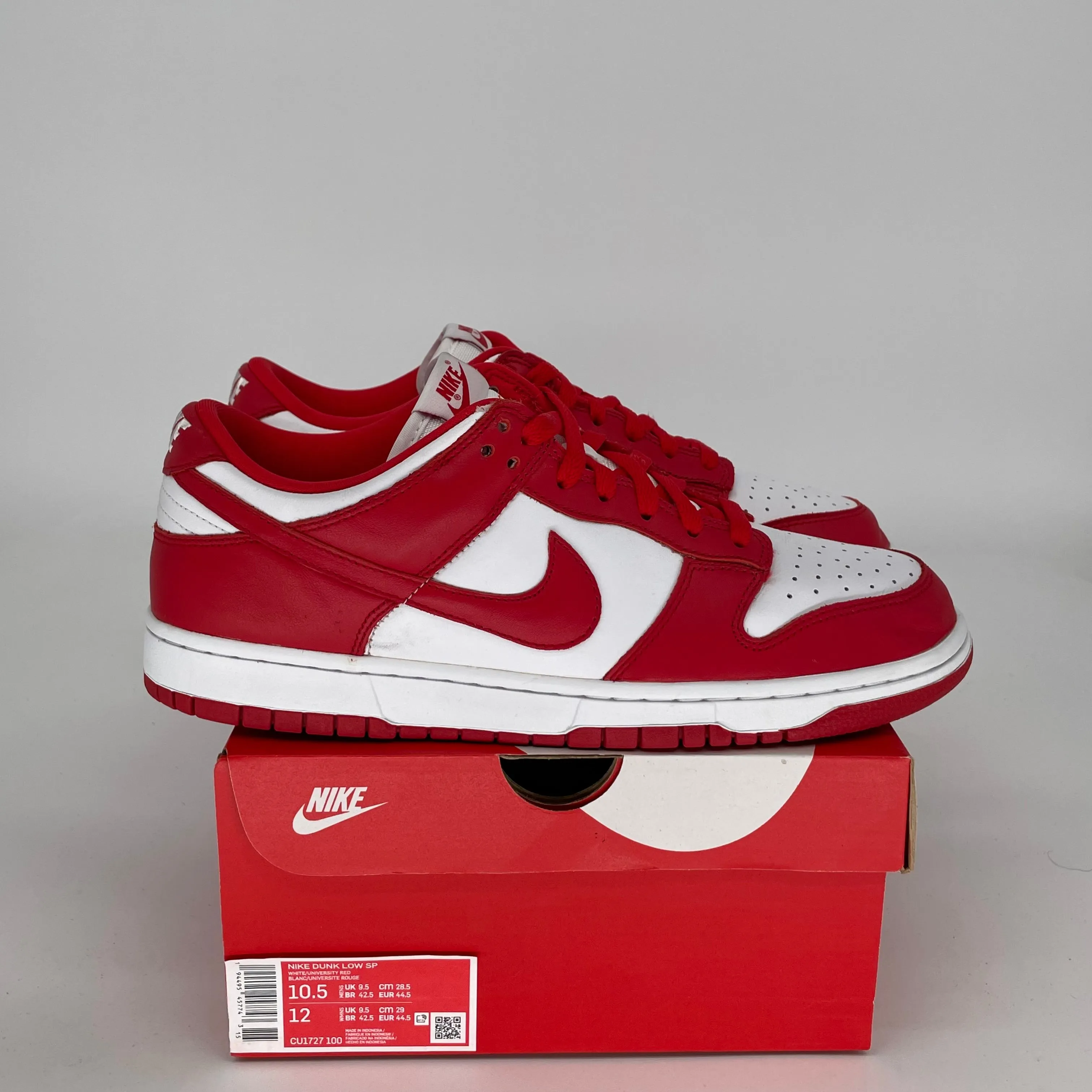NIKE DUNK LOW ST JOHNS SIZE 10.5 CU1727-100