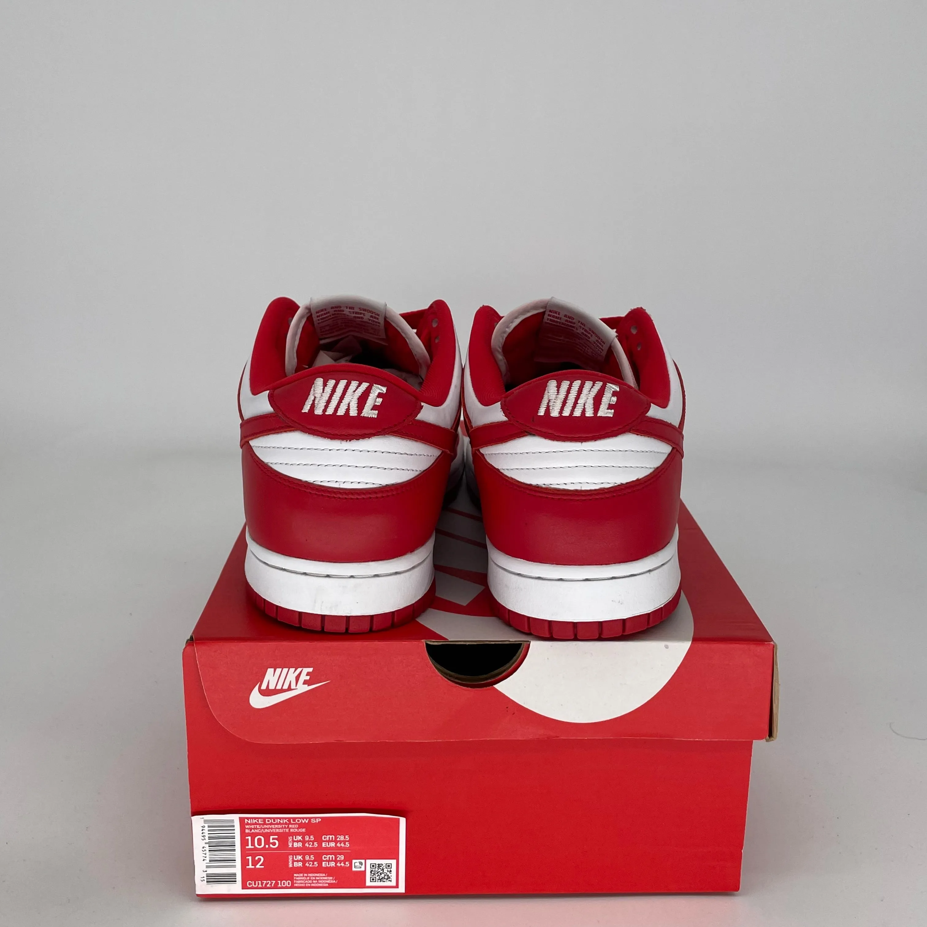 NIKE DUNK LOW ST JOHNS SIZE 10.5 CU1727-100