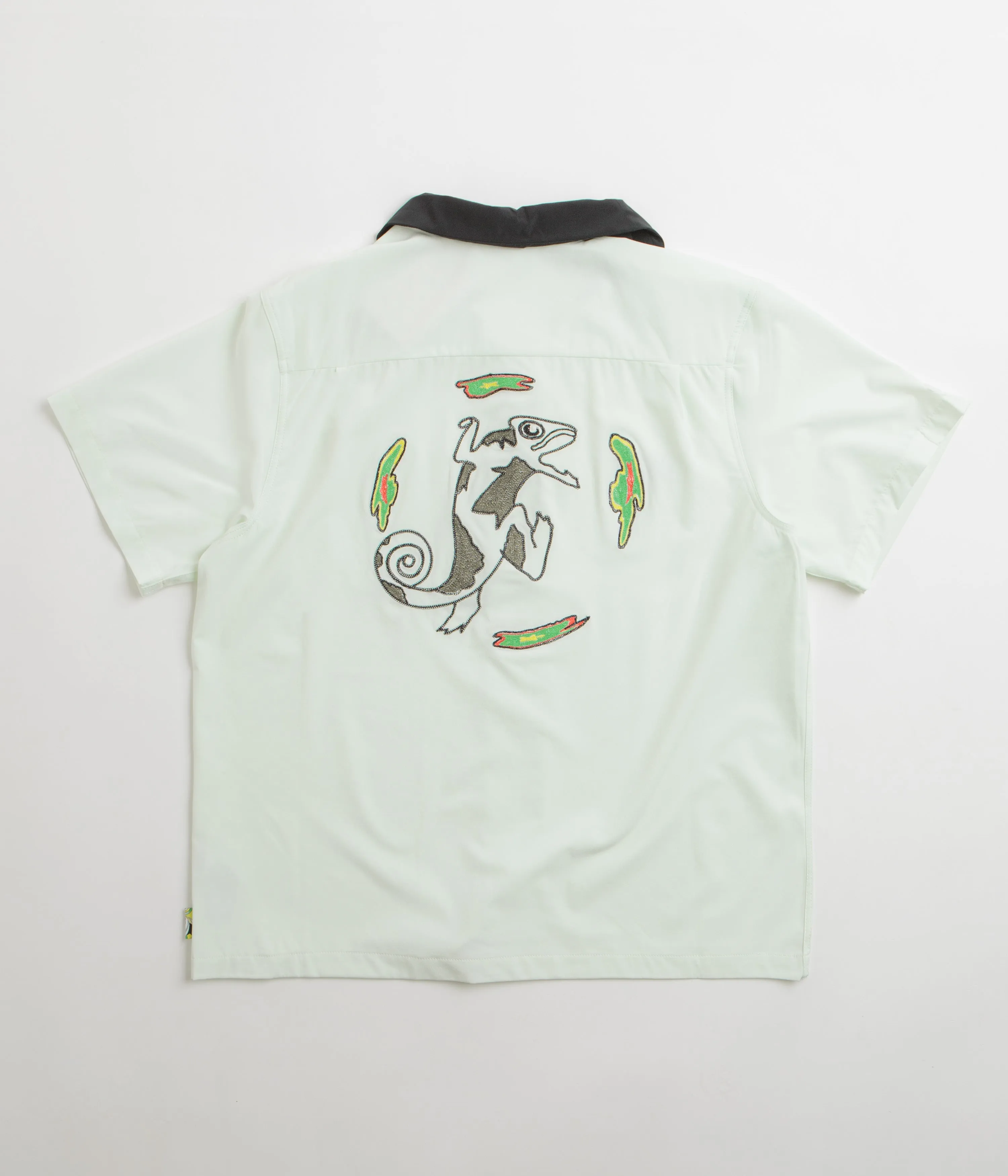 Nike SB Agnostic Bowler Shirt - Barely Green / Black Nike SB Clothing