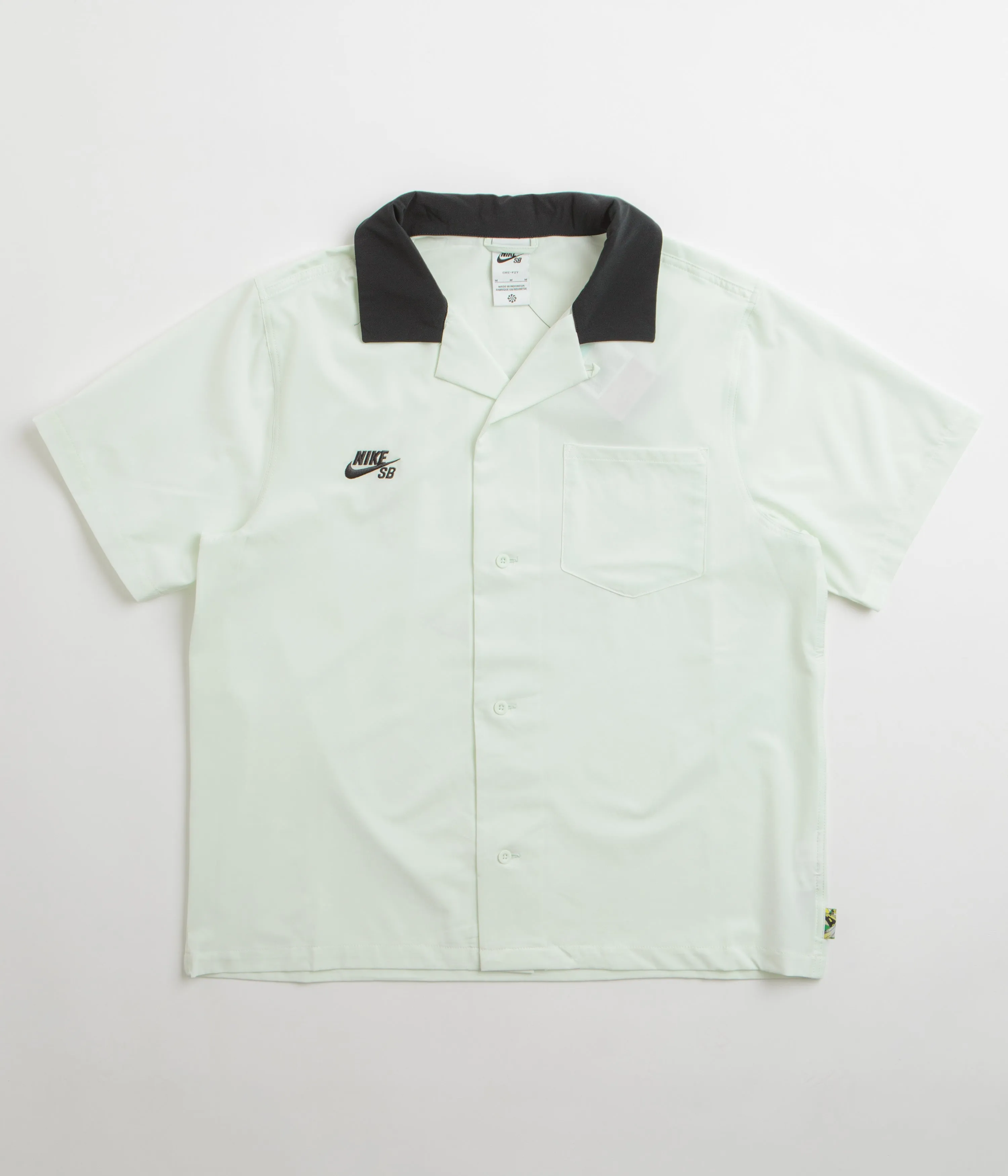 Nike SB Agnostic Bowler Shirt - Barely Green / Black Nike SB Clothing