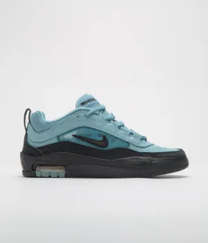 Nike SB Air Max Ishod Shoes - Denim Turquoise / Black - Denim Turquoise - Black Nike SB Clothing