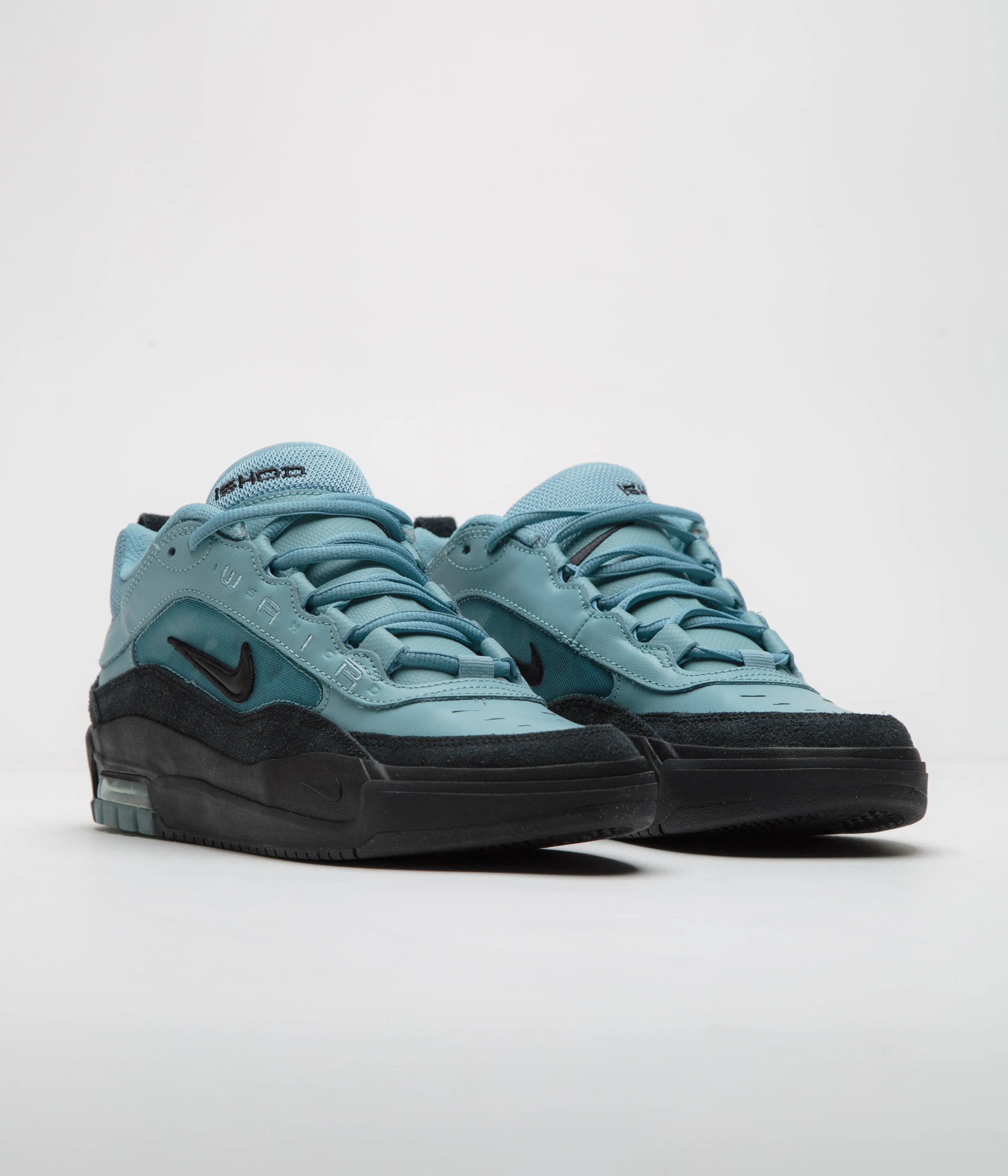 Nike SB Air Max Ishod Shoes - Denim Turquoise / Black - Denim Turquoise - Black Nike SB Clothing