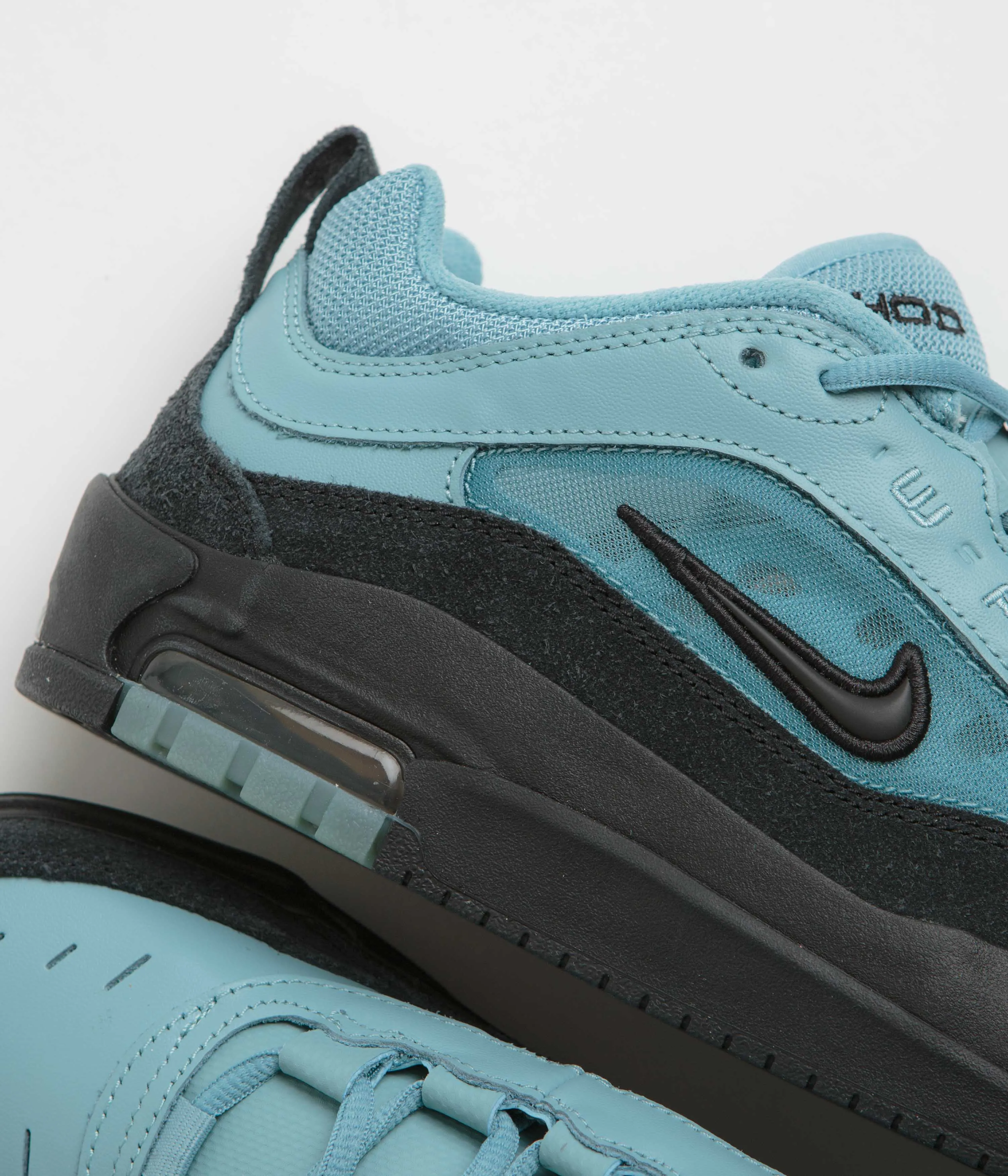 Nike SB Air Max Ishod Shoes - Denim Turquoise / Black - Denim Turquoise - Black Nike SB Clothing