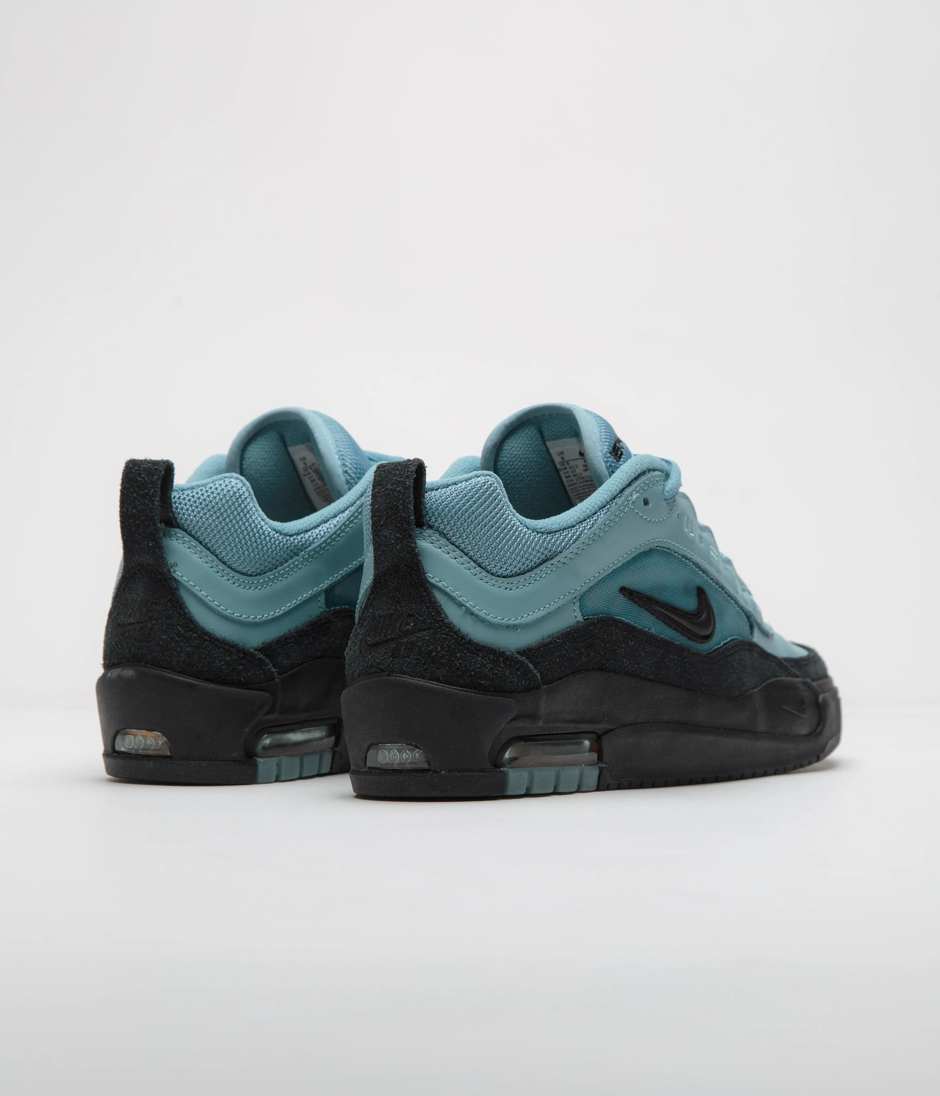 Nike SB Air Max Ishod Shoes - Denim Turquoise / Black - Denim Turquoise - Black Nike SB Clothing