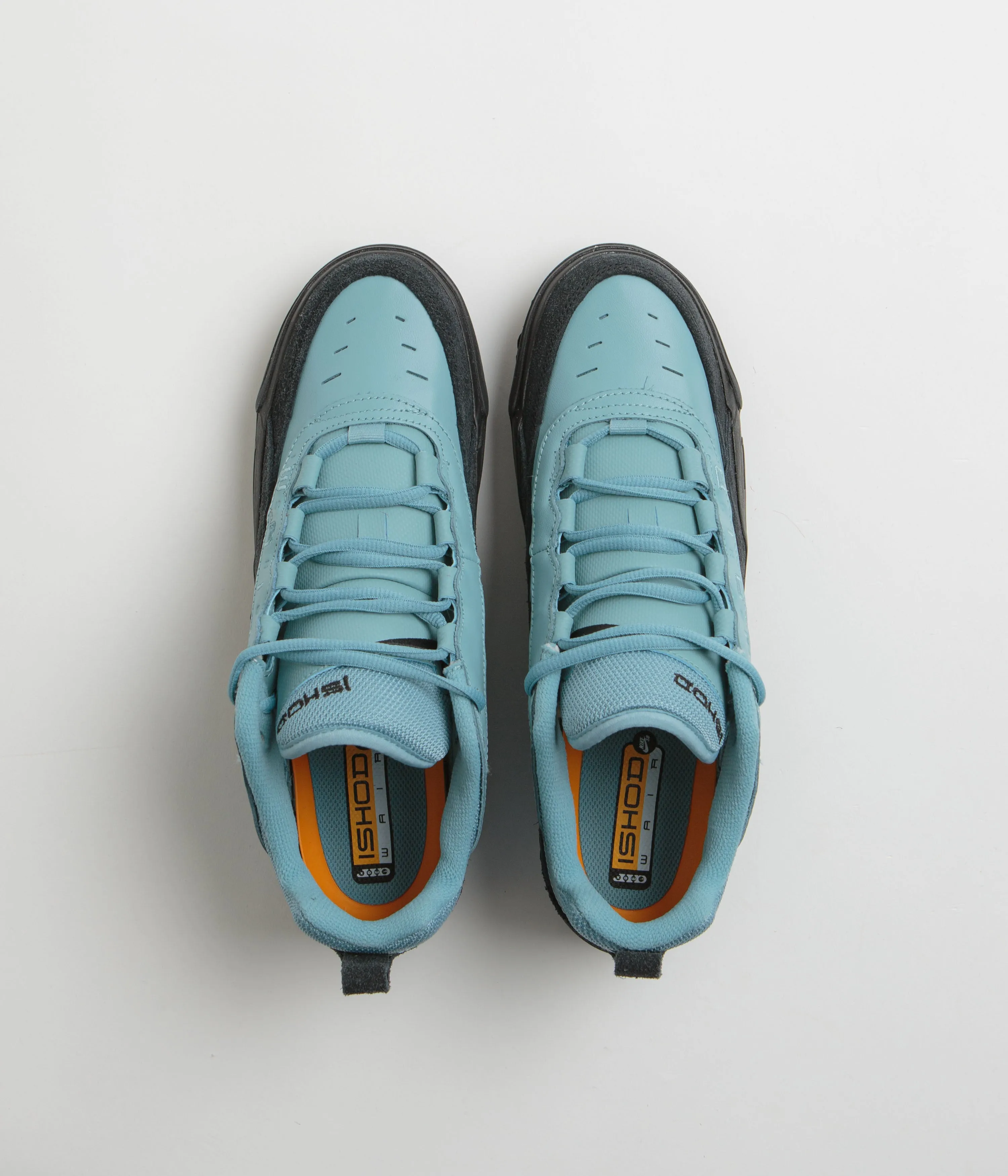 Nike SB Air Max Ishod Shoes - Denim Turquoise / Black - Denim Turquoise - Black Nike SB Clothing