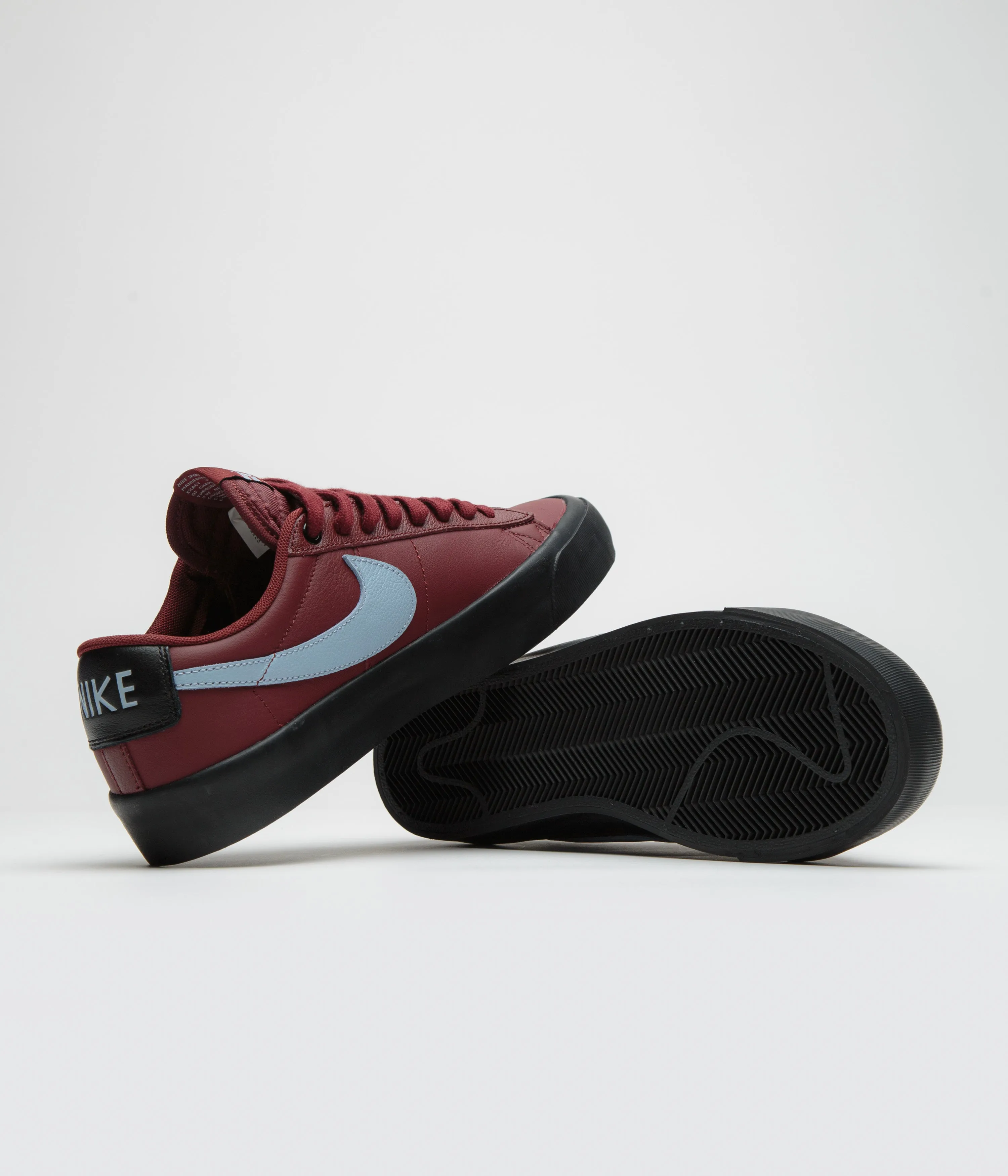 Nike SB Blazer Low Pro GT Shoes - Dark Team Red / Light Armory Blue Nike SB Clothing