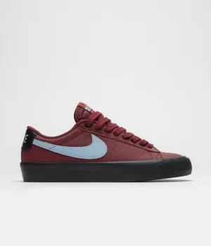 Nike SB Blazer Low Pro GT Shoes - Dark Team Red / Light Armory Blue Nike SB Clothing