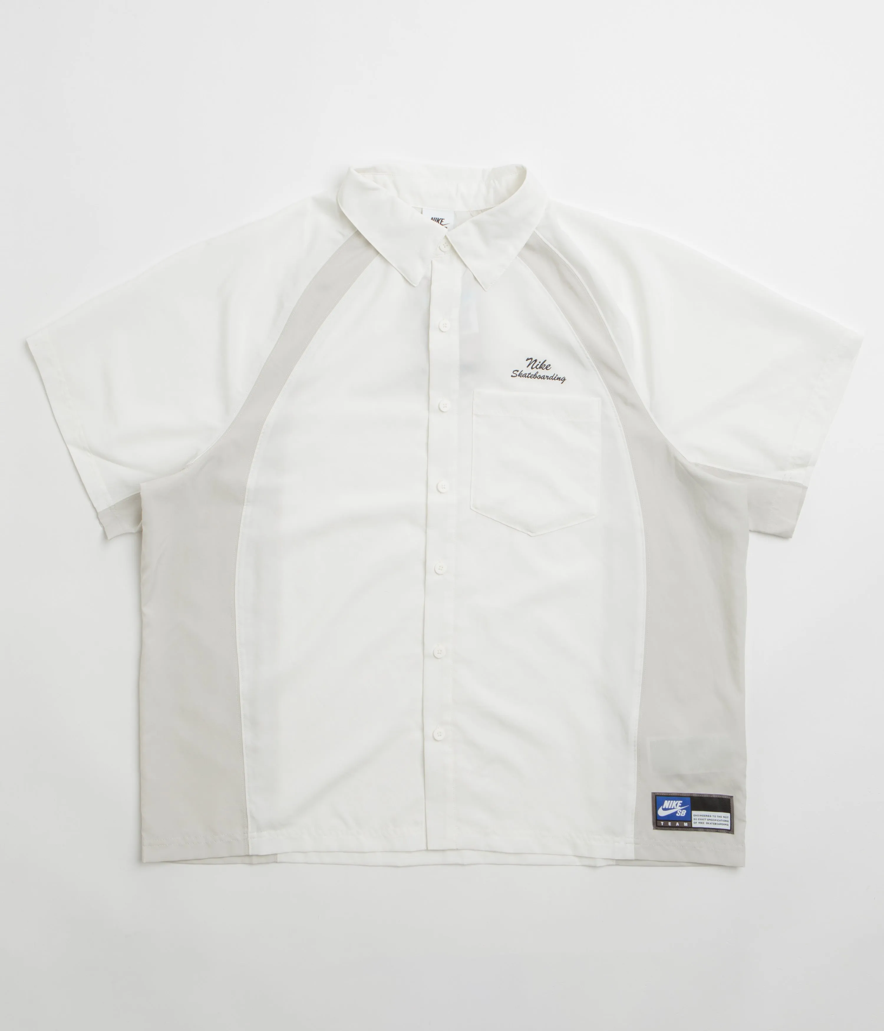 Nike SB Bowler Shirt - Sail / Light Bone / Black Nike SB Clothing