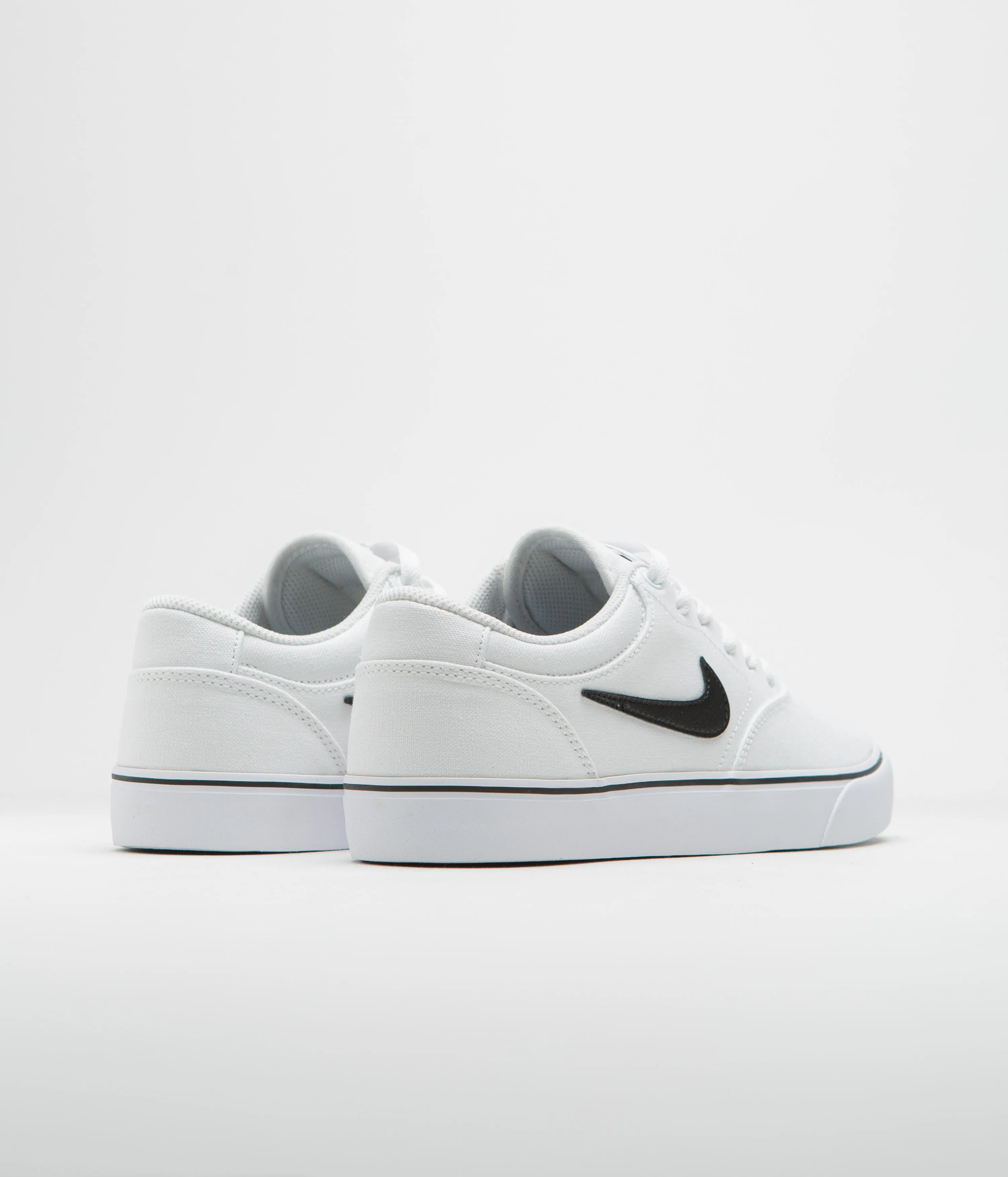 Nike SB Chron 2 Canvas Shoes - White / Black - White Nike SB Clothing