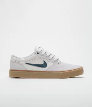 Nike SB Chron 2 Shoes - Vast Grey / Armory Navy - Dark Russet Nike SB Clothing