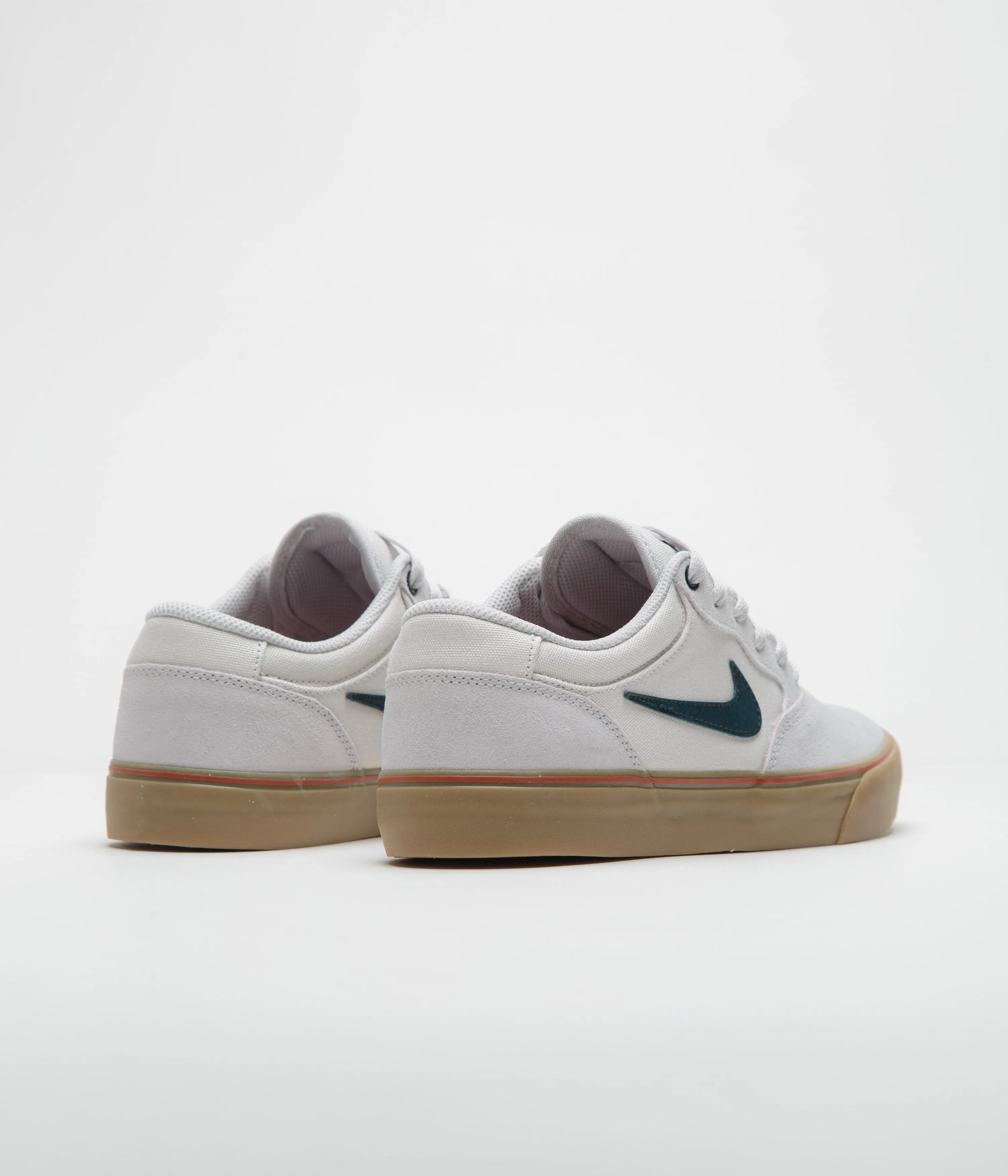 Nike SB Chron 2 Shoes - Vast Grey / Armory Navy - Dark Russet Nike SB Clothing