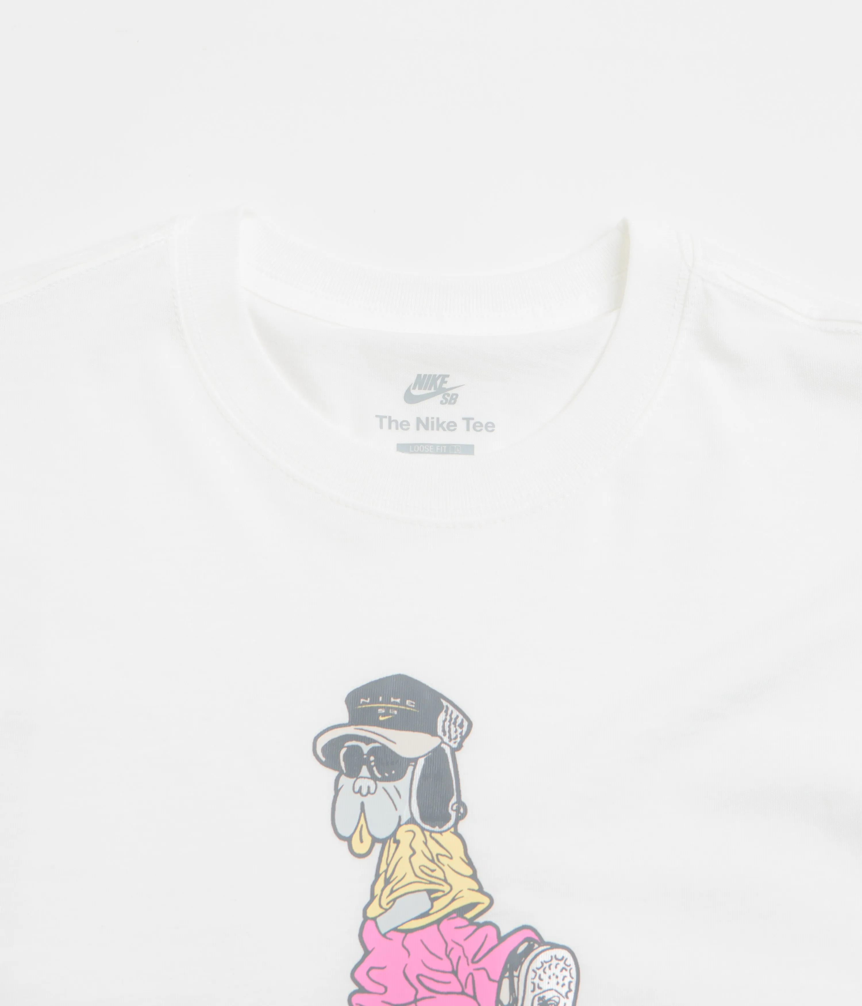 Nike SB Dunk Dog T-Shirt - White Nike SB Clothing