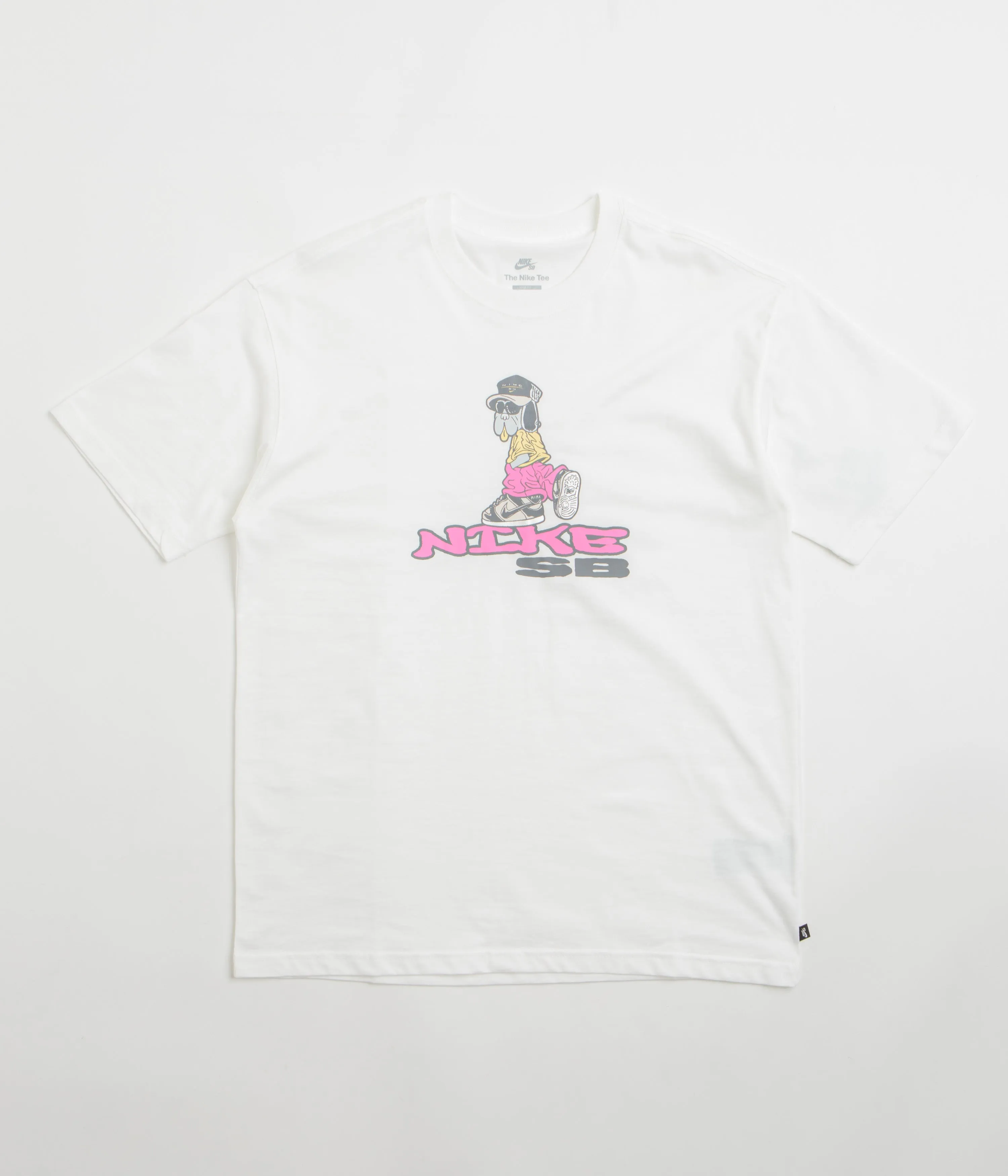 Nike SB Dunk Dog T-Shirt - White Nike SB Clothing