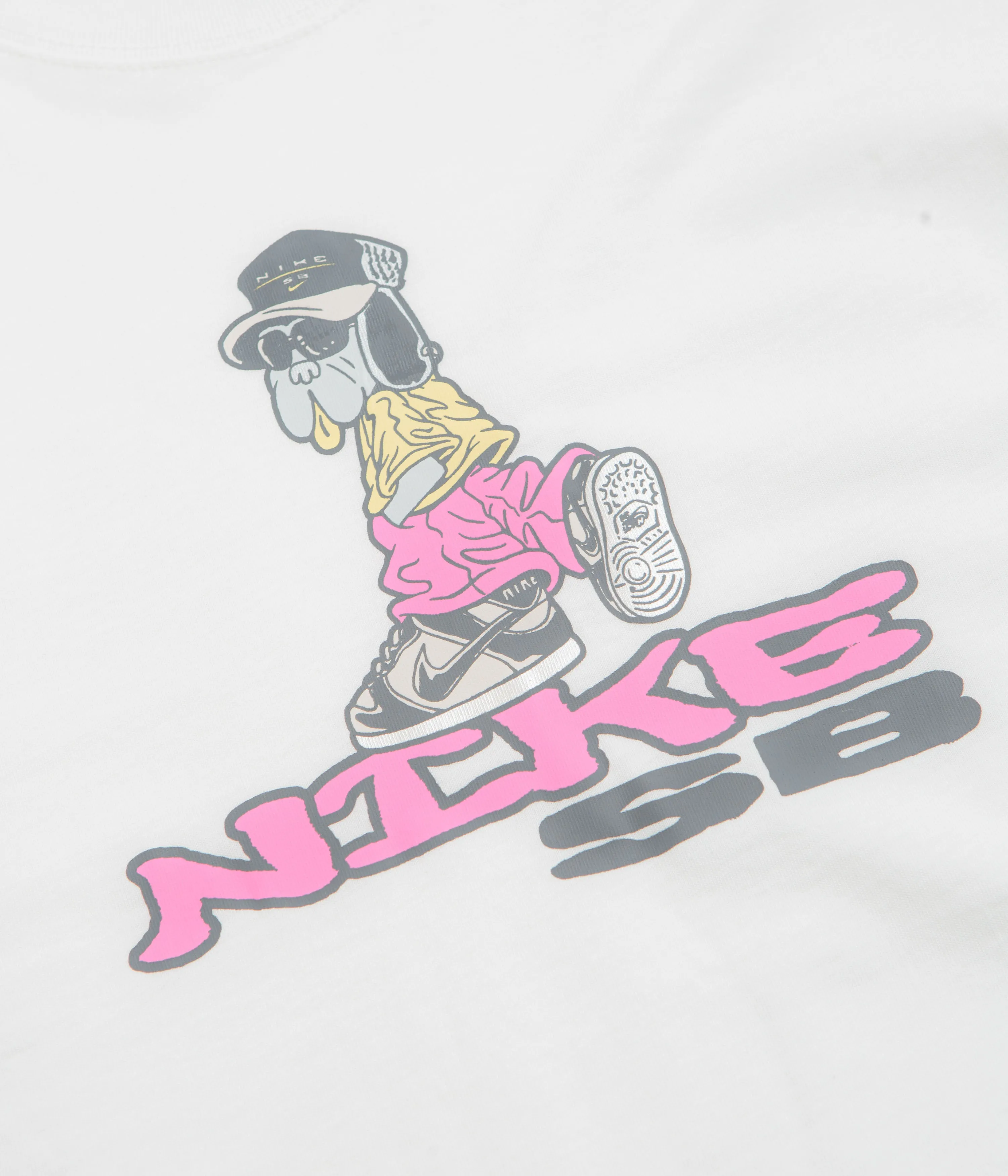 Nike SB Dunk Dog T-Shirt - White Nike SB Clothing