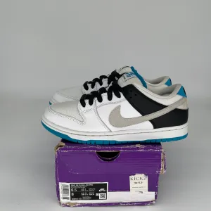 NIKE SB DUNK LOW LASER BLUE SIZE 6.5 BQ6817-101