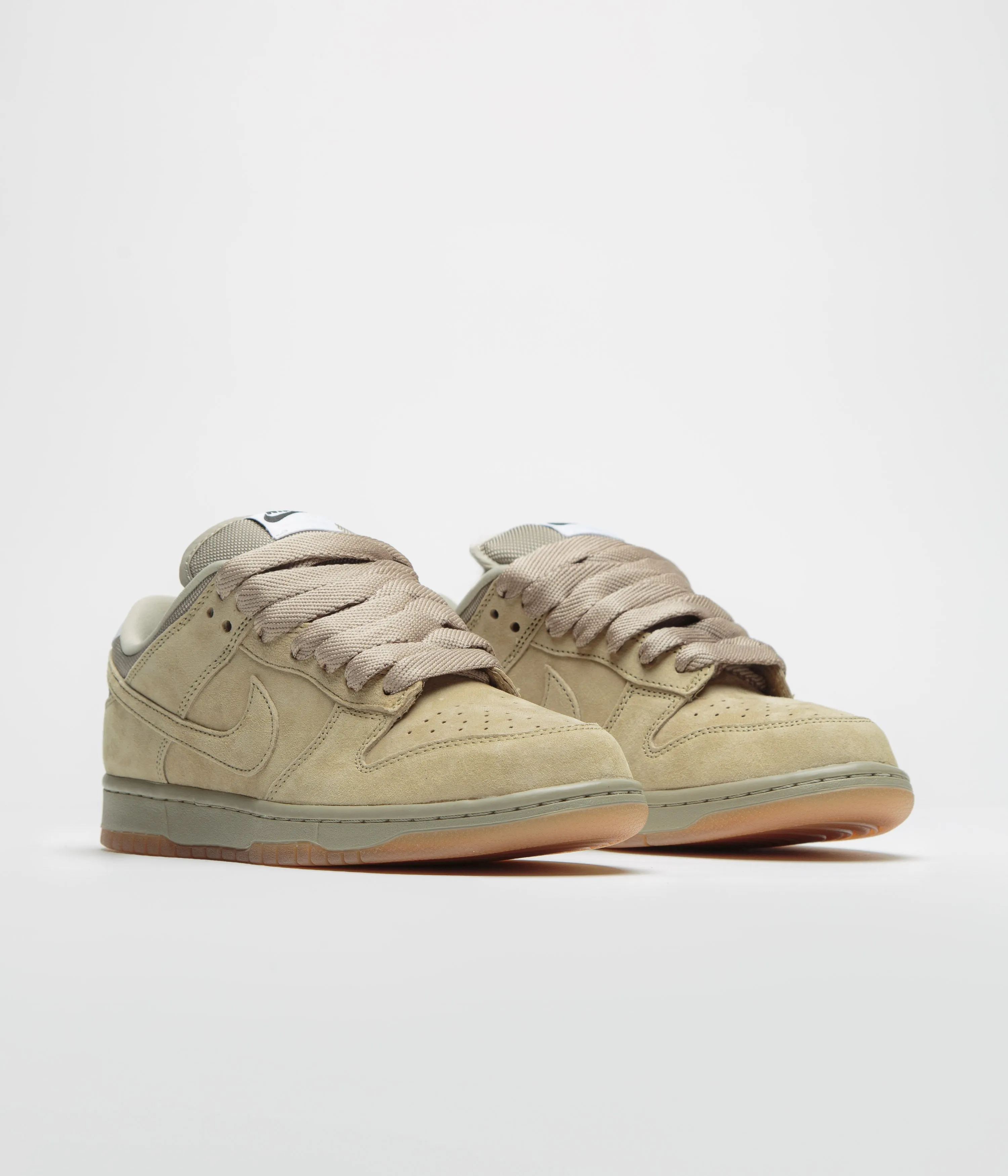 Nike SB Dunk Low Pro B Shoes - Parachute Beige / Parachute Beige Nike SB Clothing