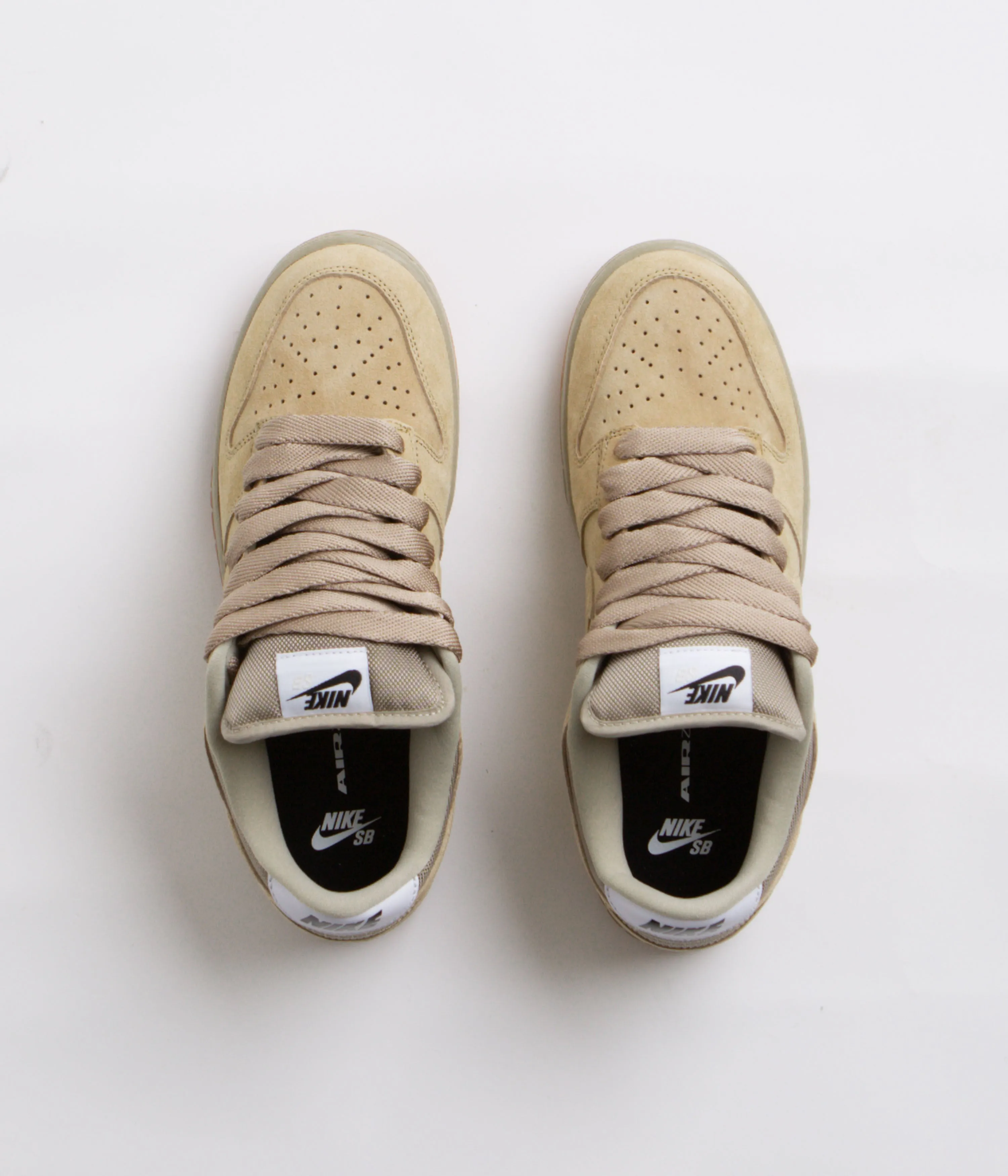 Nike SB Dunk Low Pro B Shoes - Parachute Beige / Parachute Beige Nike SB Clothing