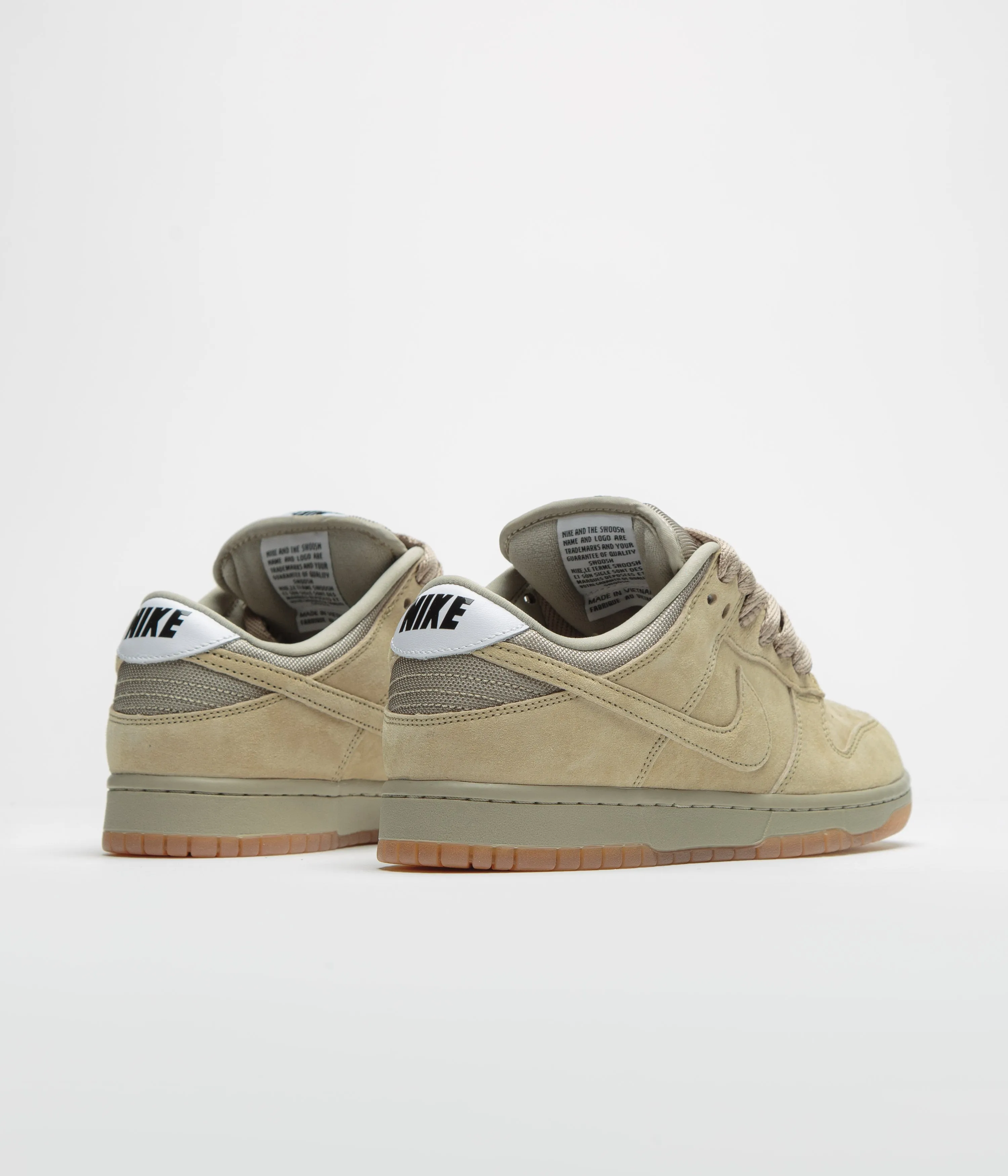 Nike SB Dunk Low Pro B Shoes - Parachute Beige / Parachute Beige Nike SB Clothing