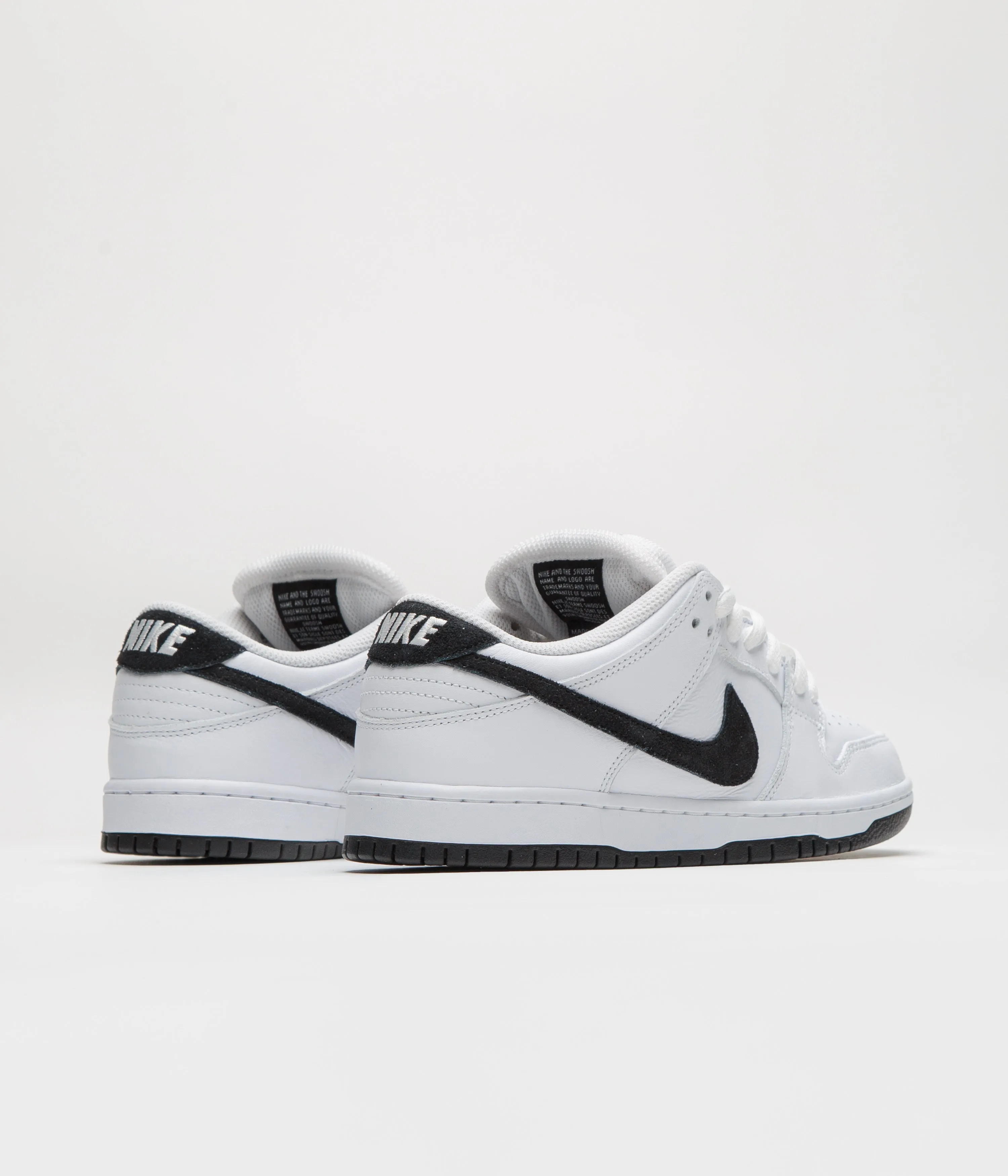 Nike SB Dunk Low Pro Shoes - White / Black - White - Black Nike SB Clothing