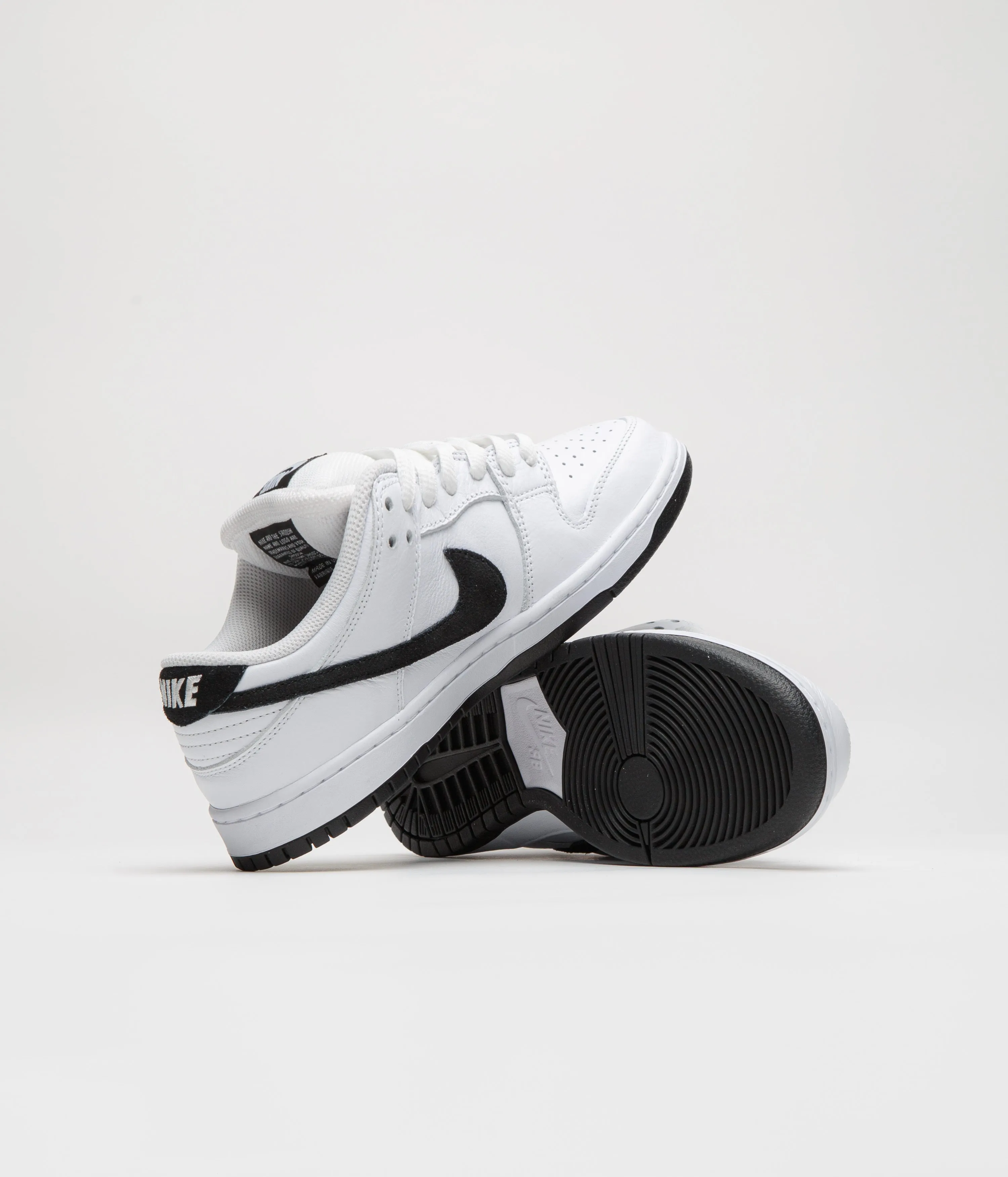 Nike SB Dunk Low Pro Shoes - White / Black - White - Black Nike SB Clothing