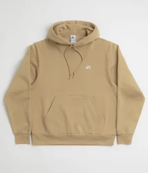Nike SB Essential Small Logo Hoodie - Parachute Beige / White Nike SB Clothing