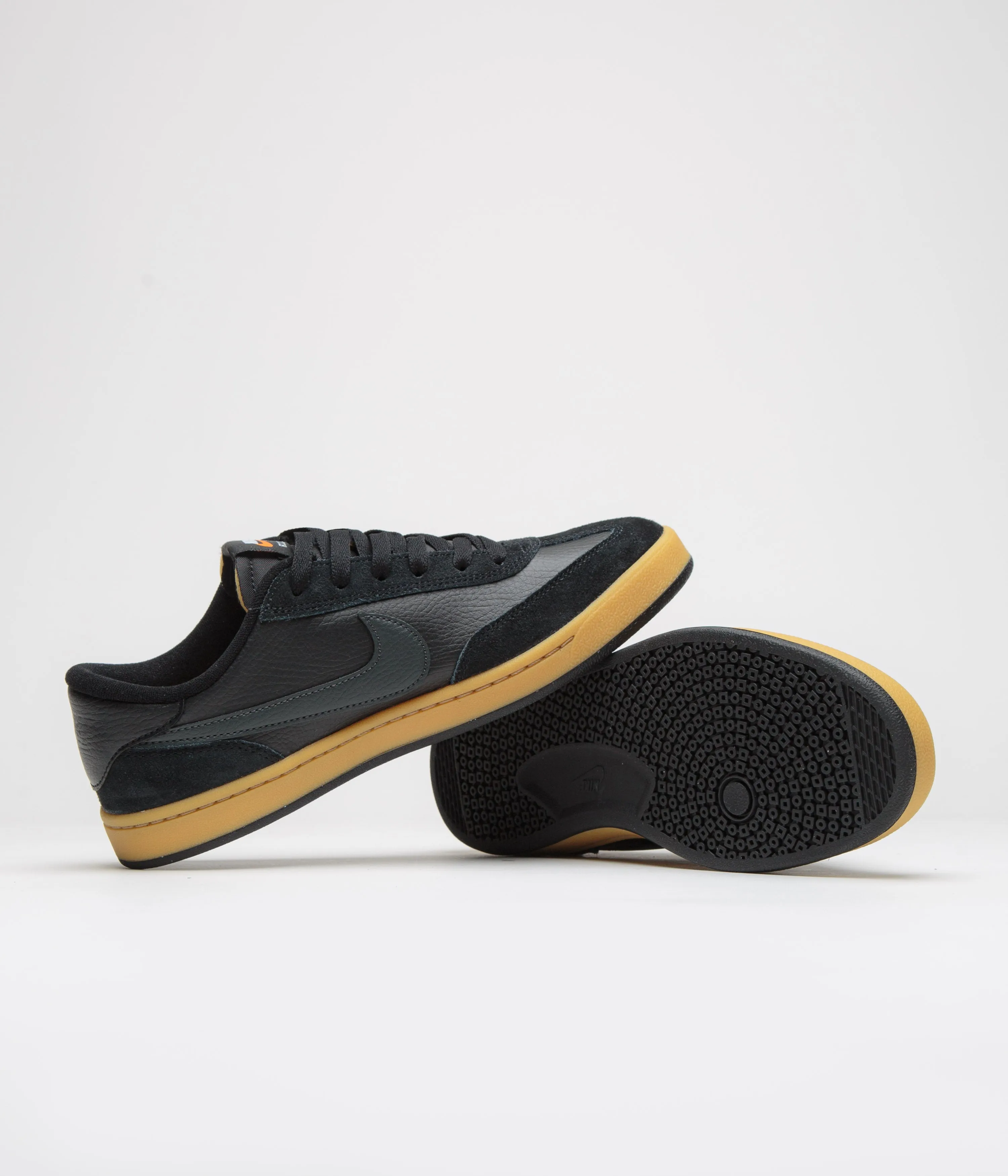 Nike SB FC Classic Shoes - Black / Anthracite - Black - Vivid Orange Nike SB Clothing
